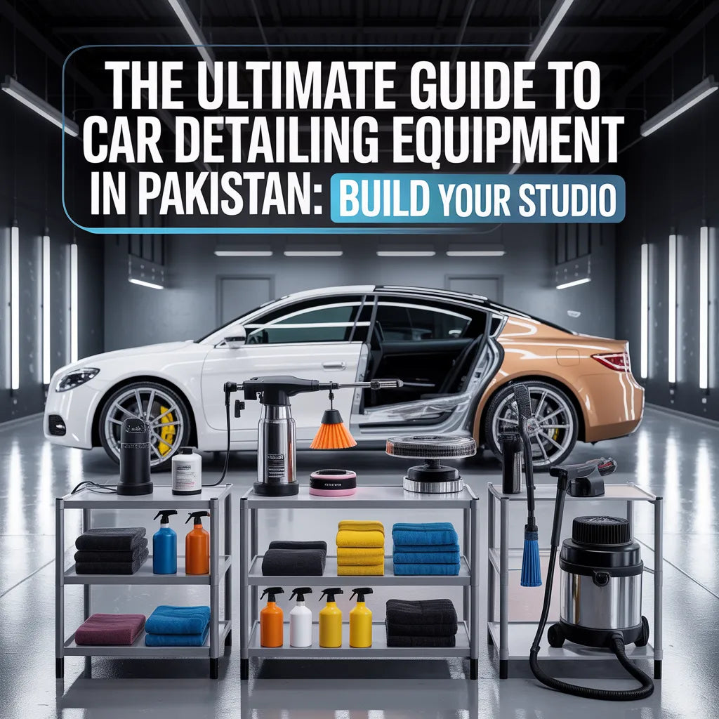 Ultimate Car Detailing Equipment Guide Pakistan (2026)