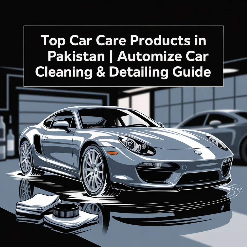 Top Car Care Products in Pakistan | Automize Car Cleaning & Detailing Guide