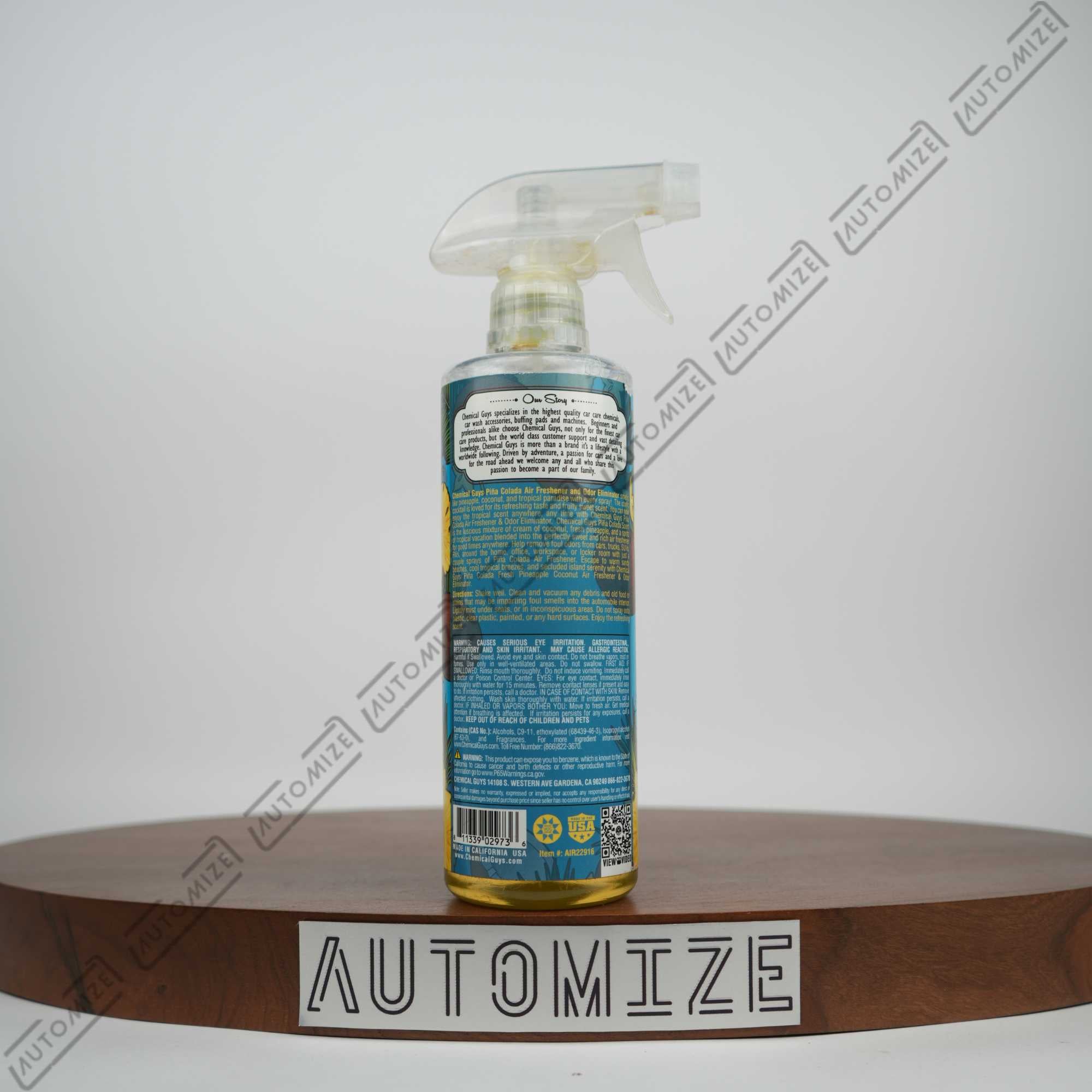 Chemical Guys Pina Colada Air freshener and Odor Eliminator (473ml)