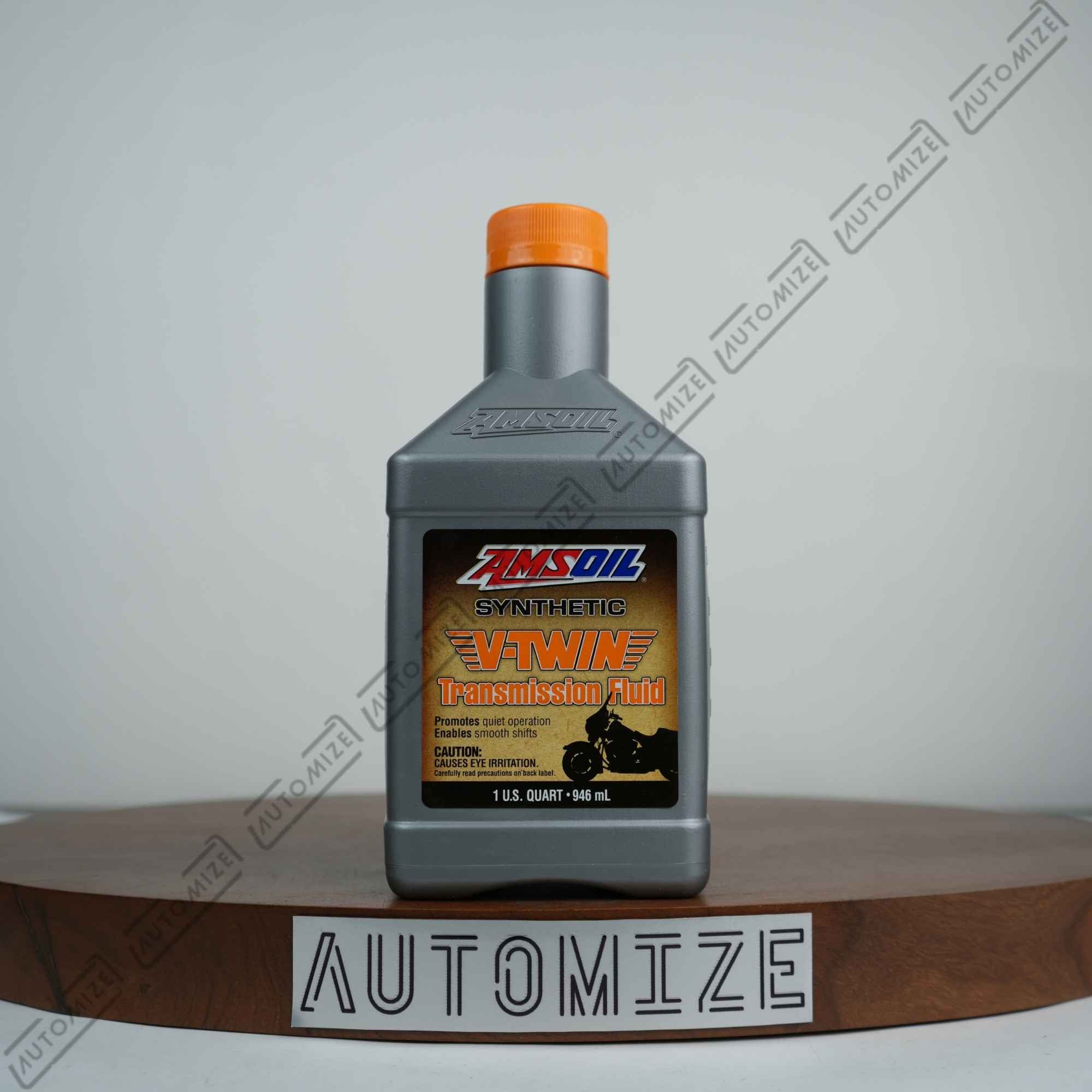 Amsoil Synthetic V-Twin Transmission Fluid (946ml)
