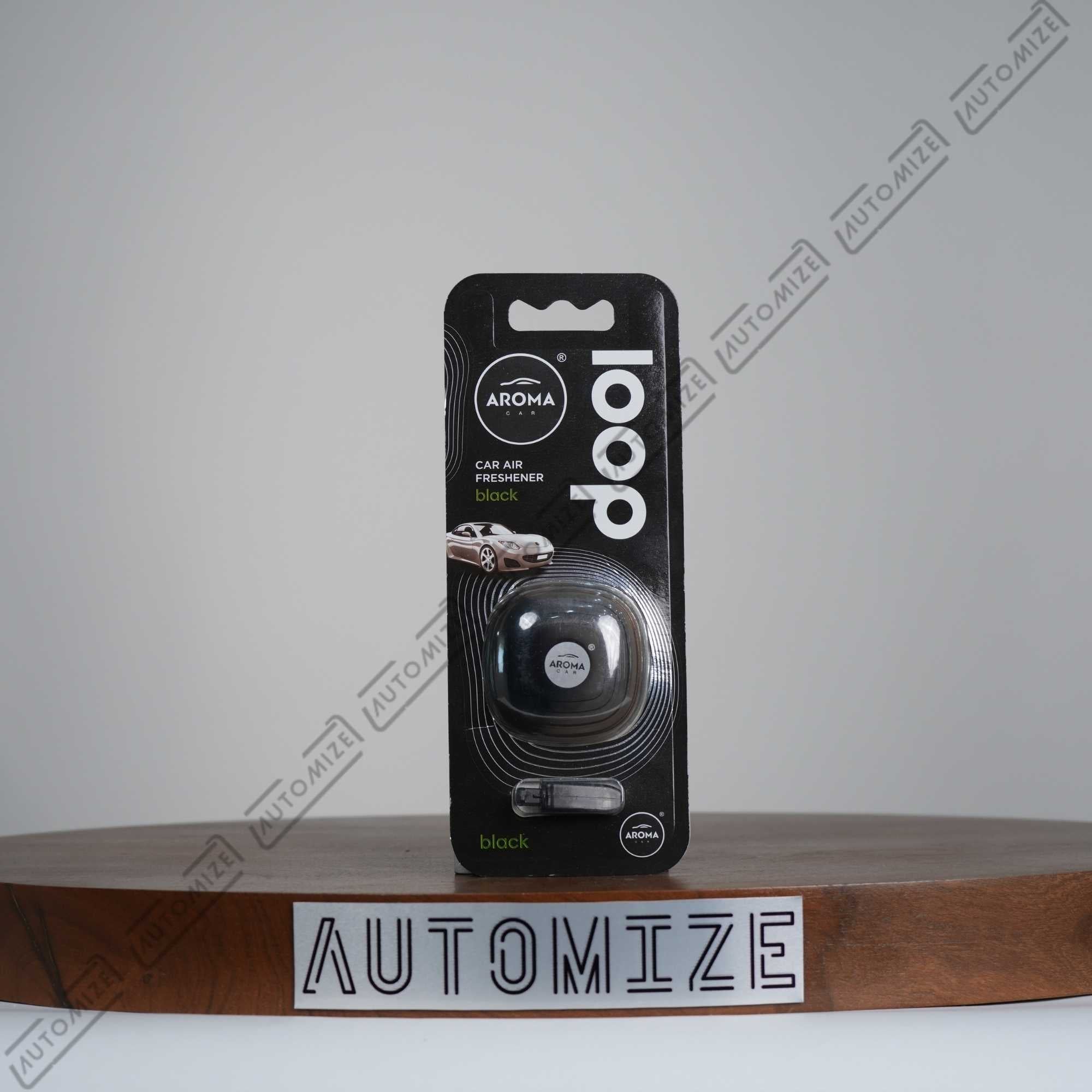 Aroma Car Air Freshener Loop - Black