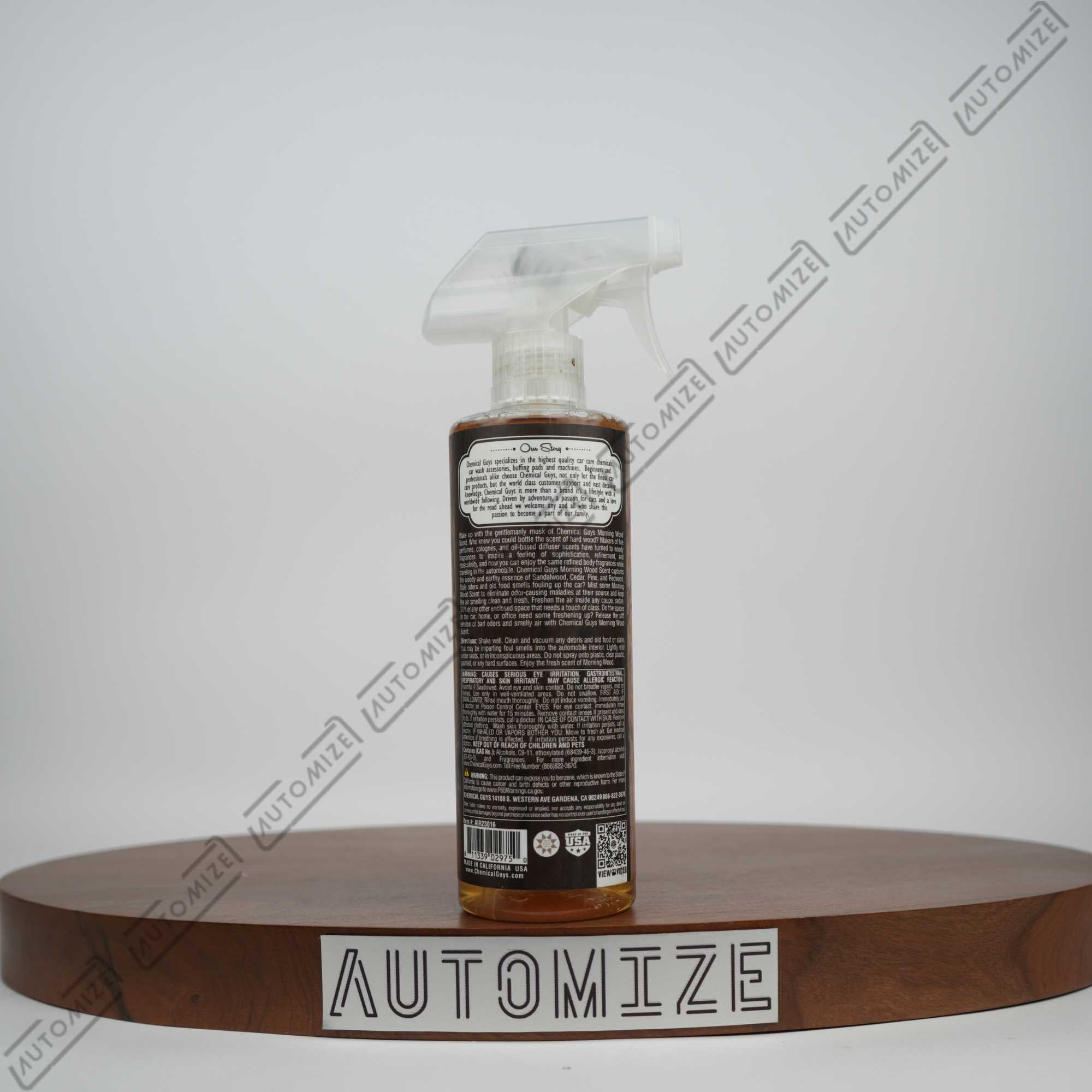 Chemical Guys Morning Wood Air freshener and Odor Eliminator (473ml)