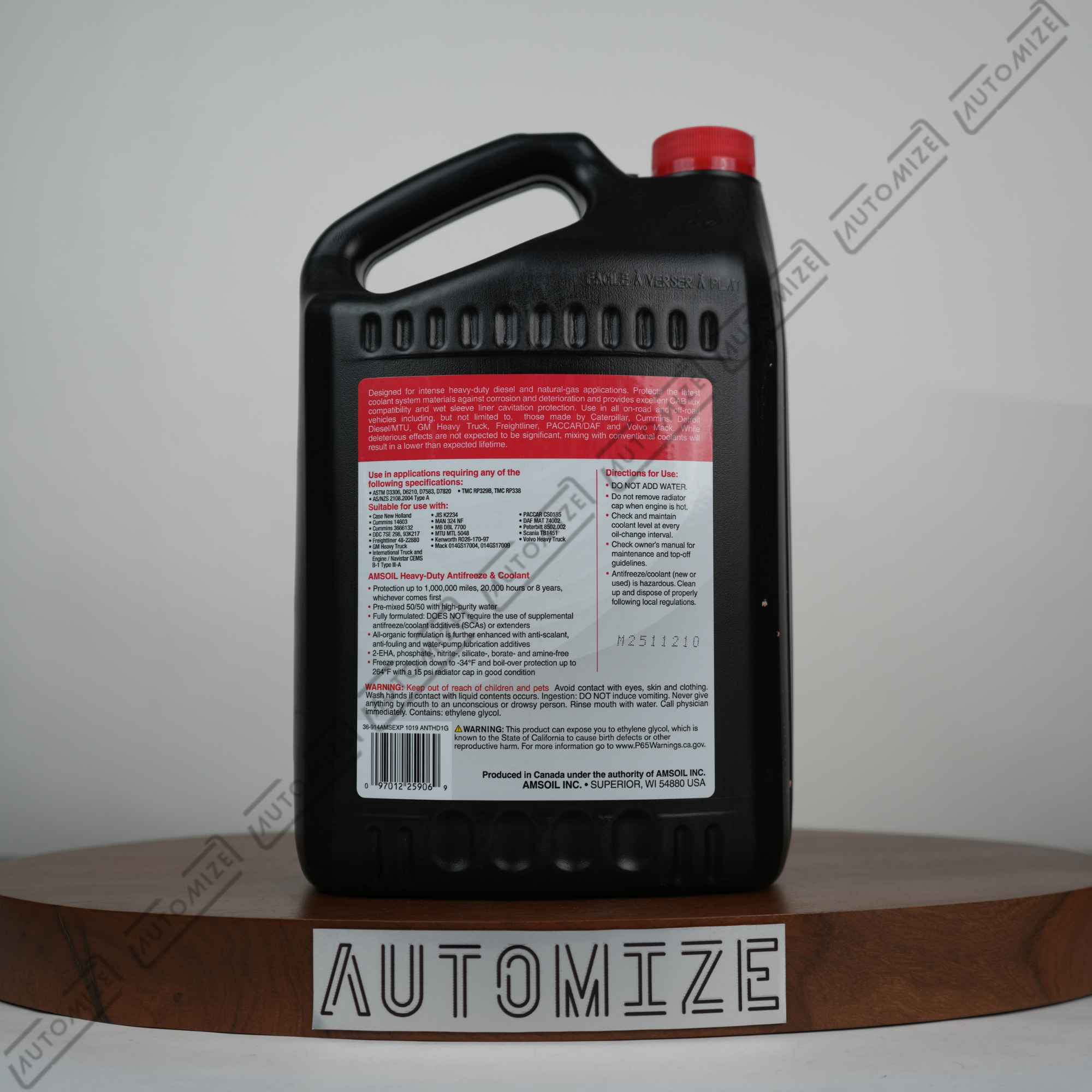 Amsoil Heay Duty Anti-Freeze and Coolant Long Life Formula (3.78l)