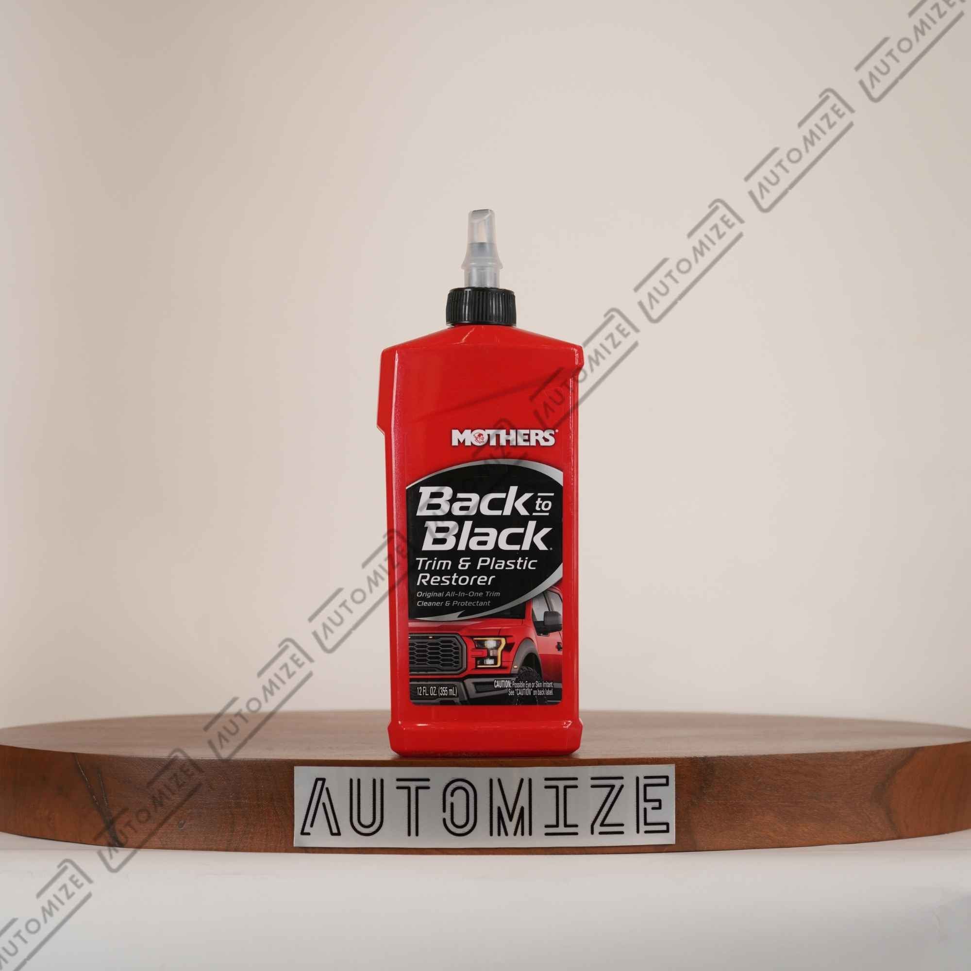 Mothers Back to Black Trim and Plastic Restorer (355ml)