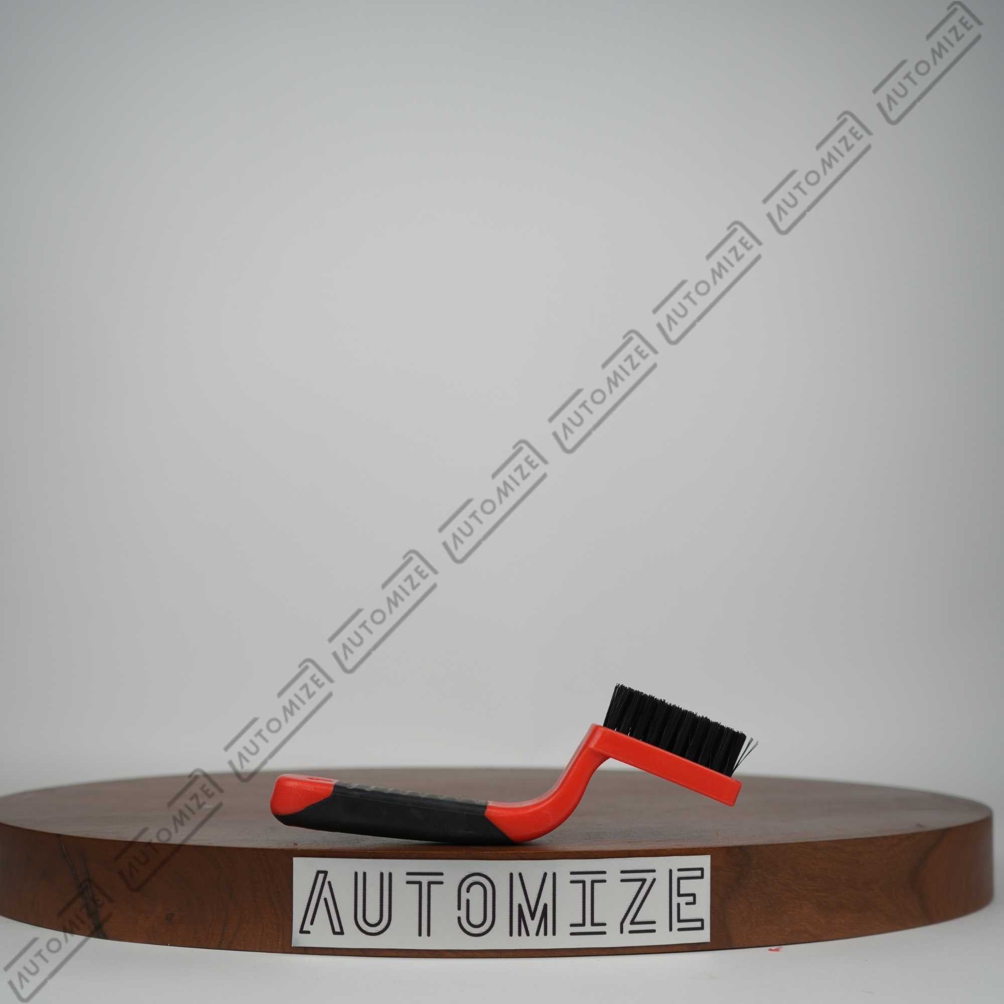Automize Detailing - Black and Red Hard Scaling Brush