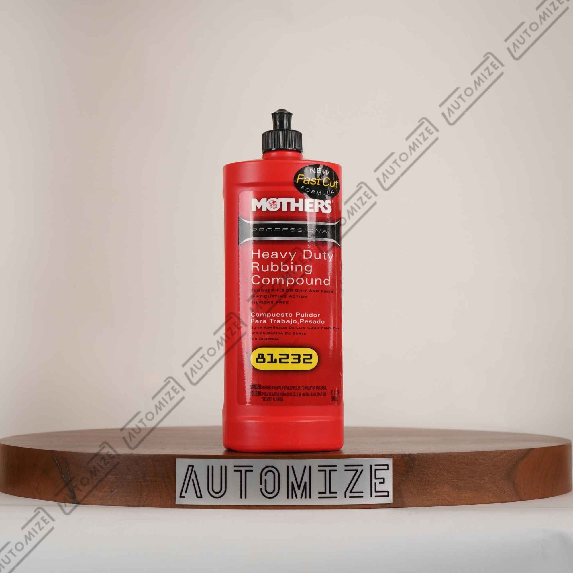 Mothers Professional Heavy Duty Rubbing Compound (946ml)