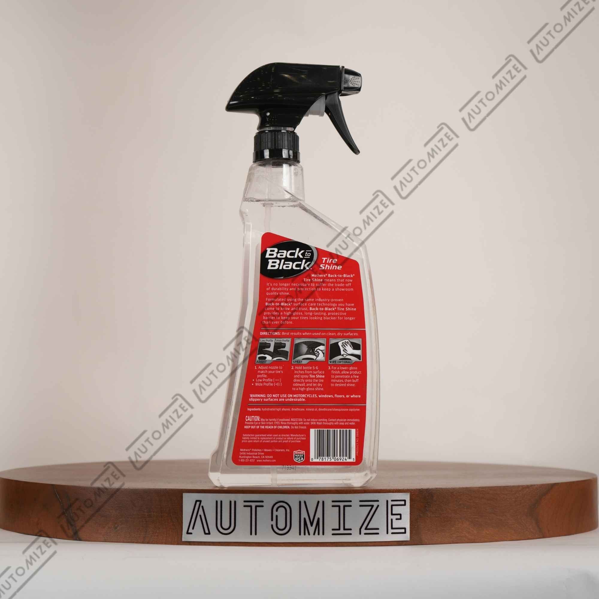 Mothers Back to Black Tire Shine (710ml)