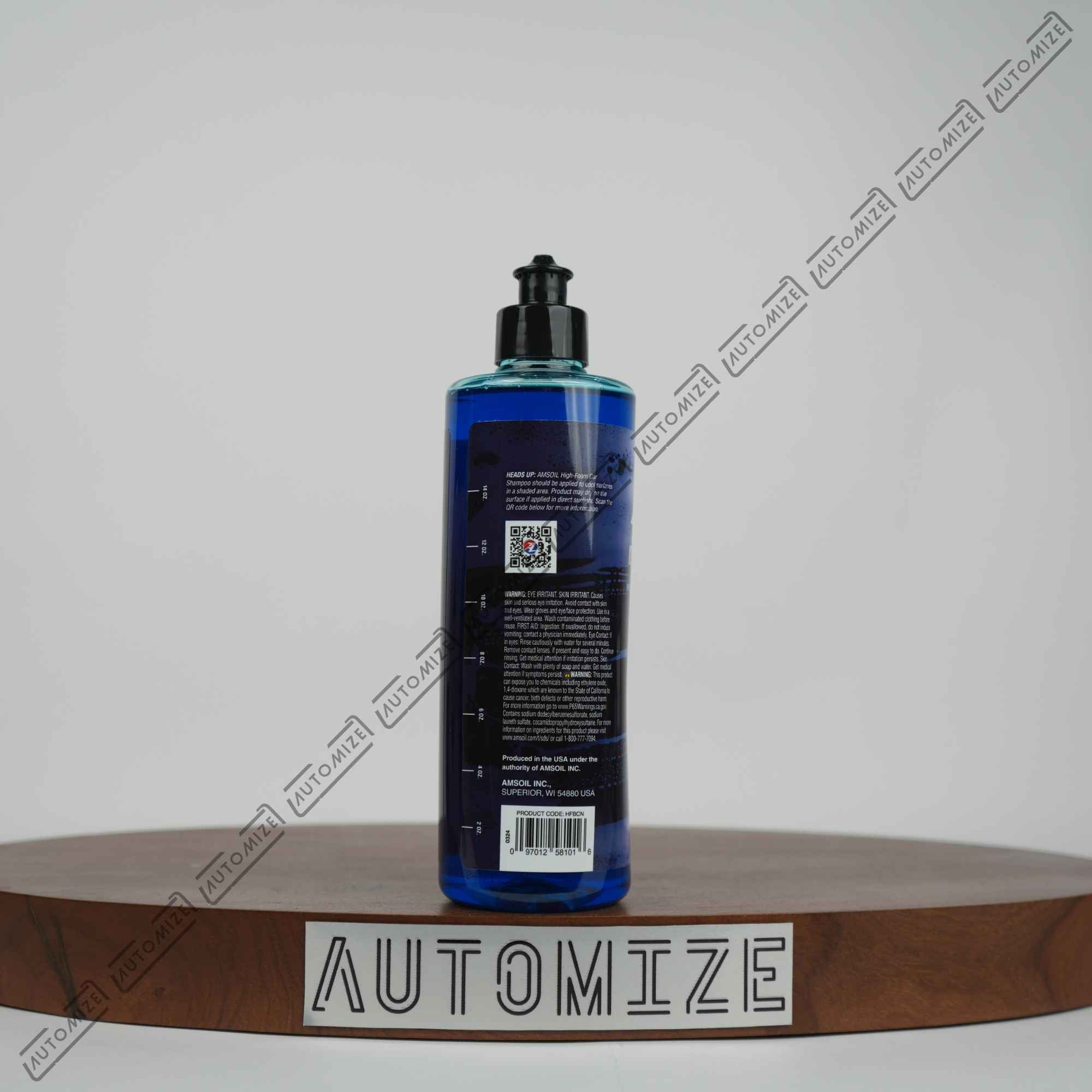 Amsoil High-Foam Car Shampoo (473ml)