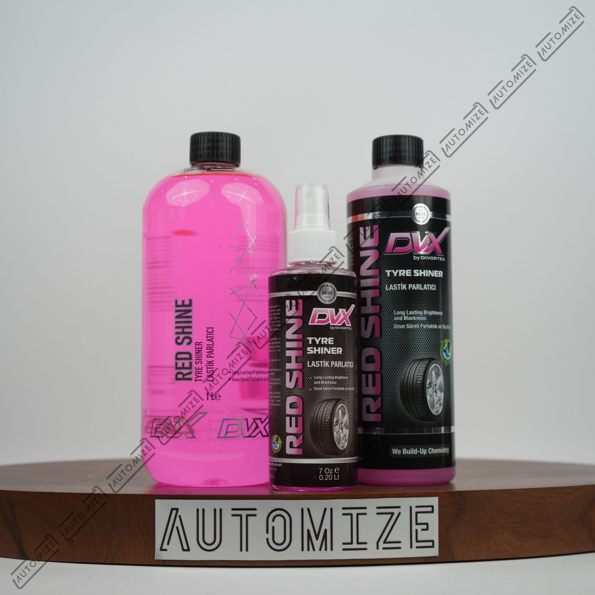 Divortex Red Shine Tyre Shiner & Blackener