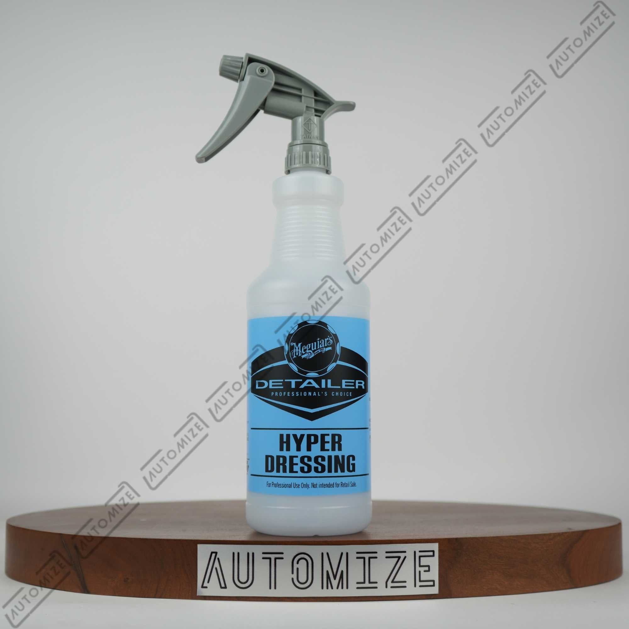 Meguiar's Hyper Dressing Detailer Volumetric Bottle W/ Spray Head