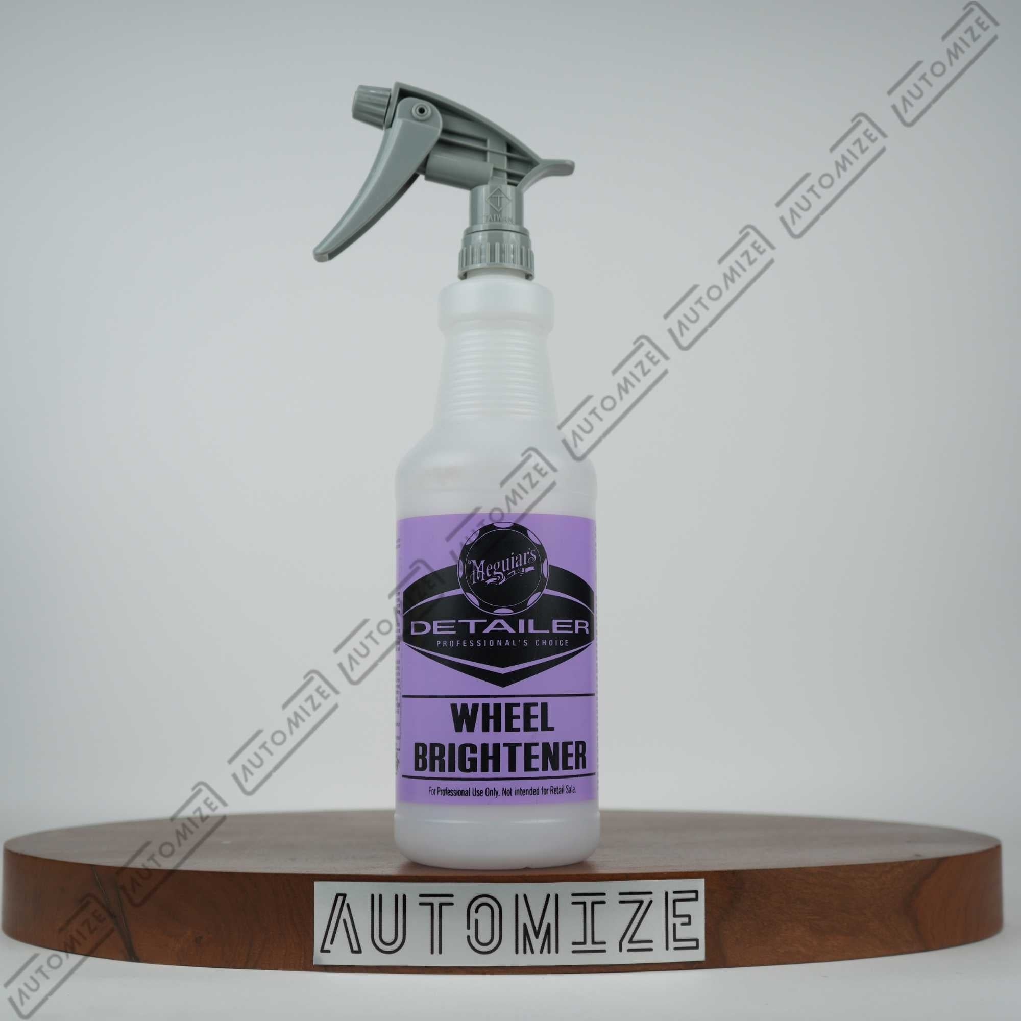 Meguiar's Wheel Brightener Detailer Bottle W/ Spray Head