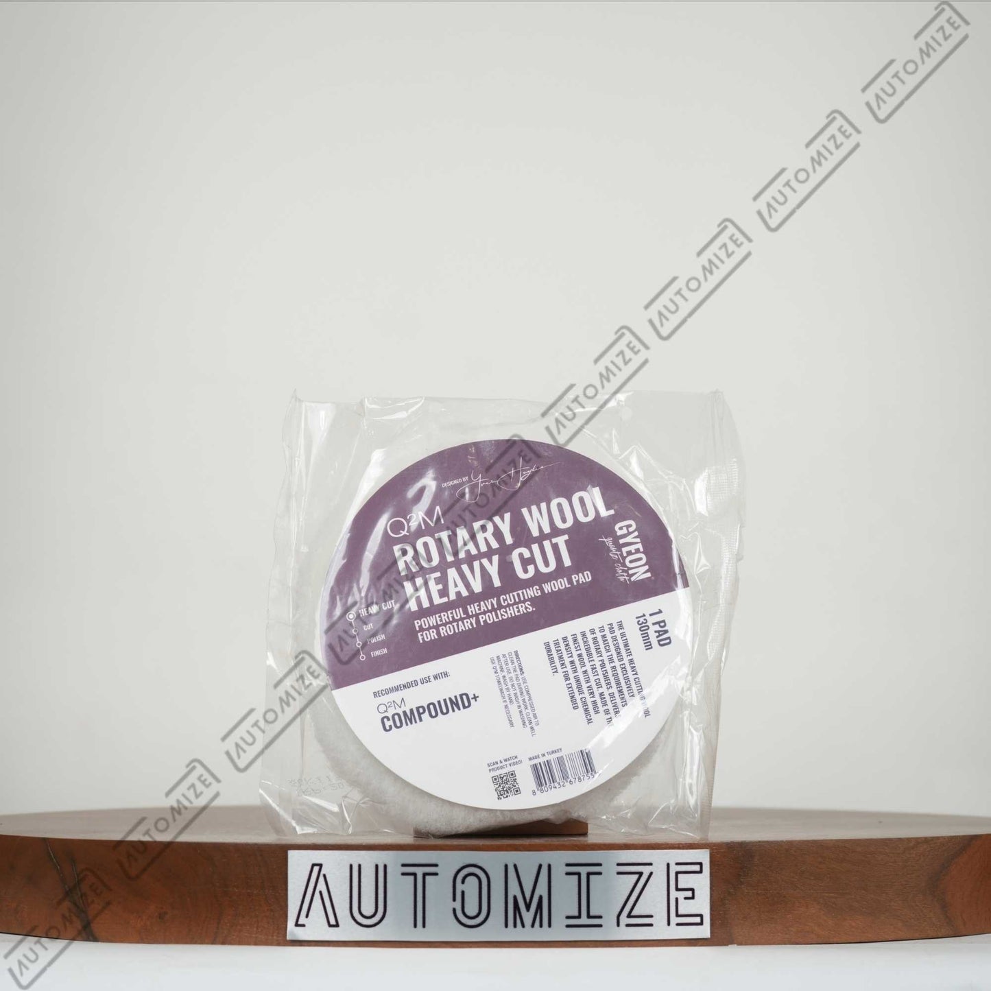 Gyeon Q2M Rotary Wool Heavy Cut Pad