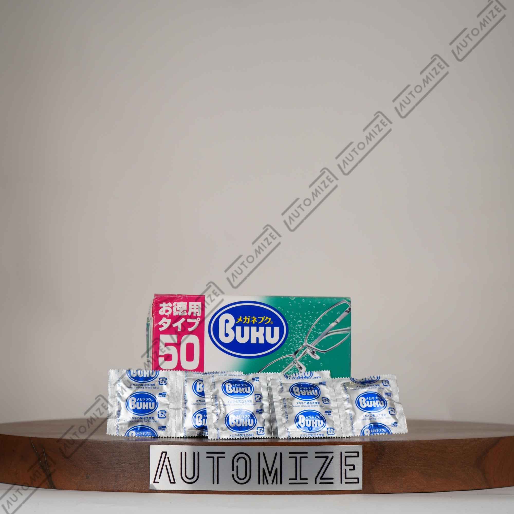 Soft99 Windshield & Glass Cleaner Tablet (x1 Packet=1 Tablet)