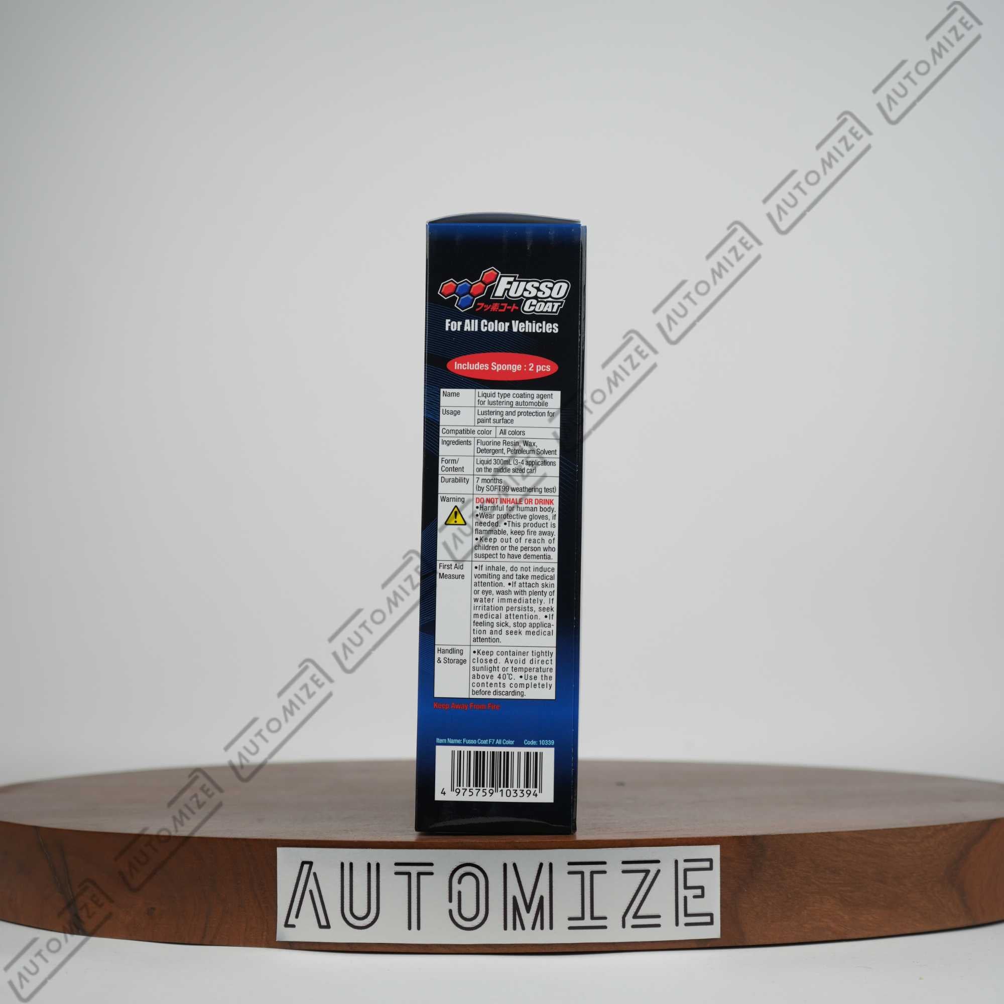 Soft99 F7 Fusso Coat Liquid Type Sealant (300ml)