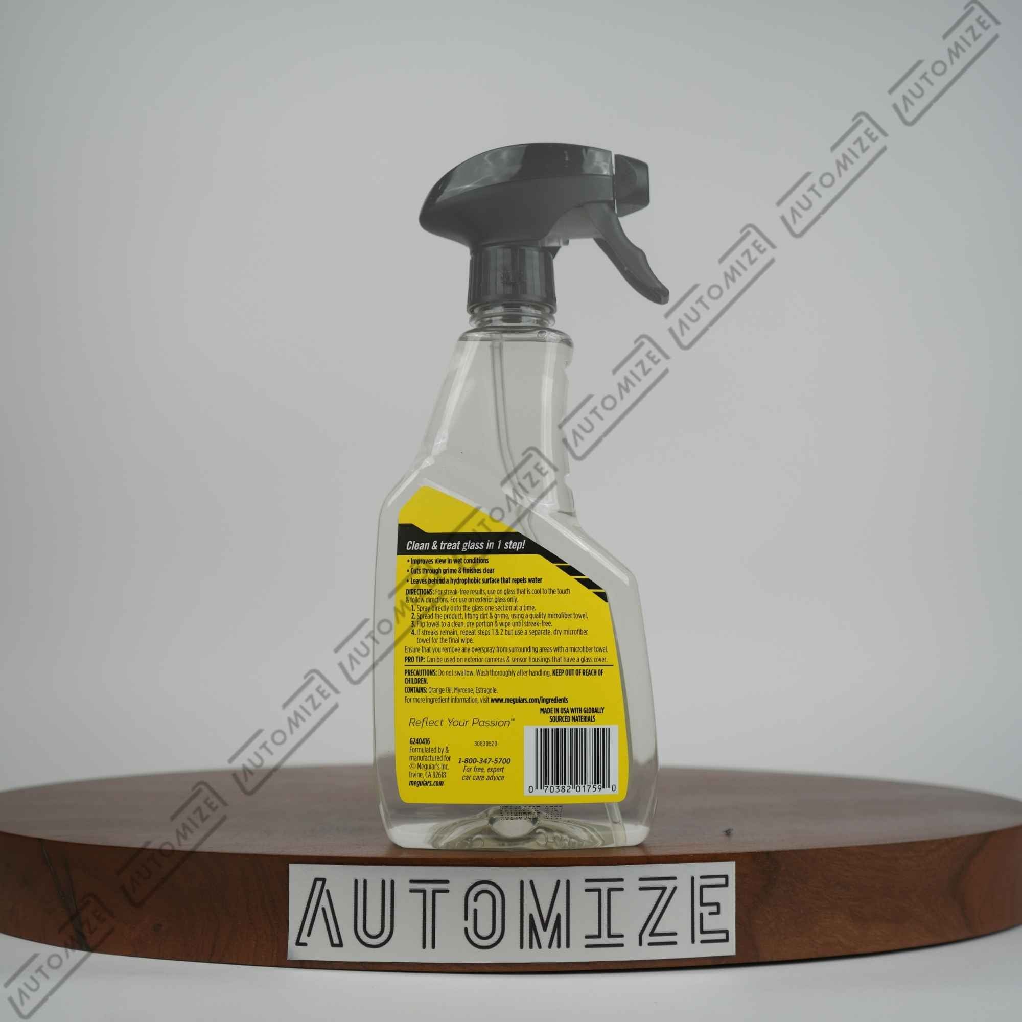 Meguiar's Ultimate Glass Cleaner and Water Repellent (473ml)