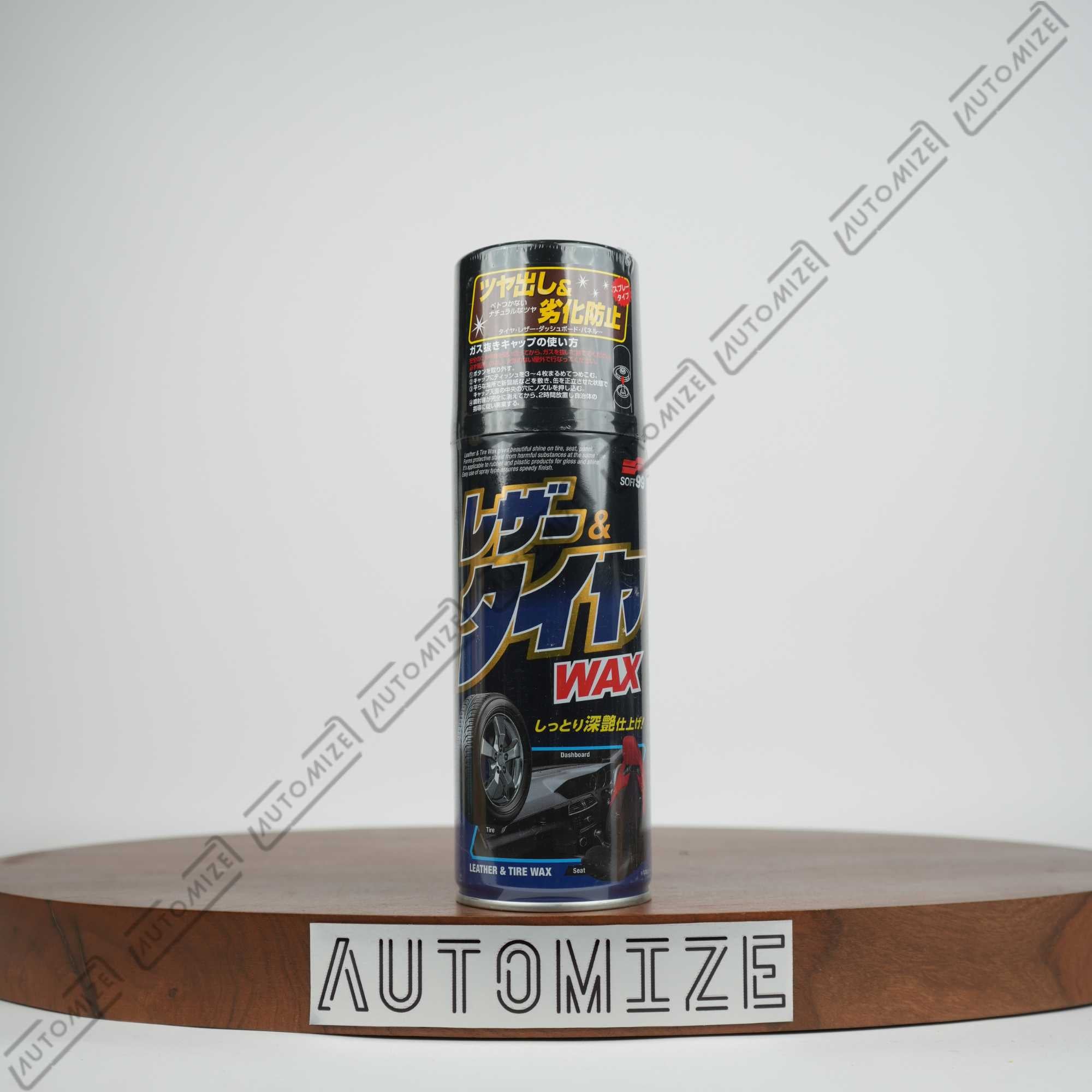 Soft99 Leather and Tire Wax (450ml)