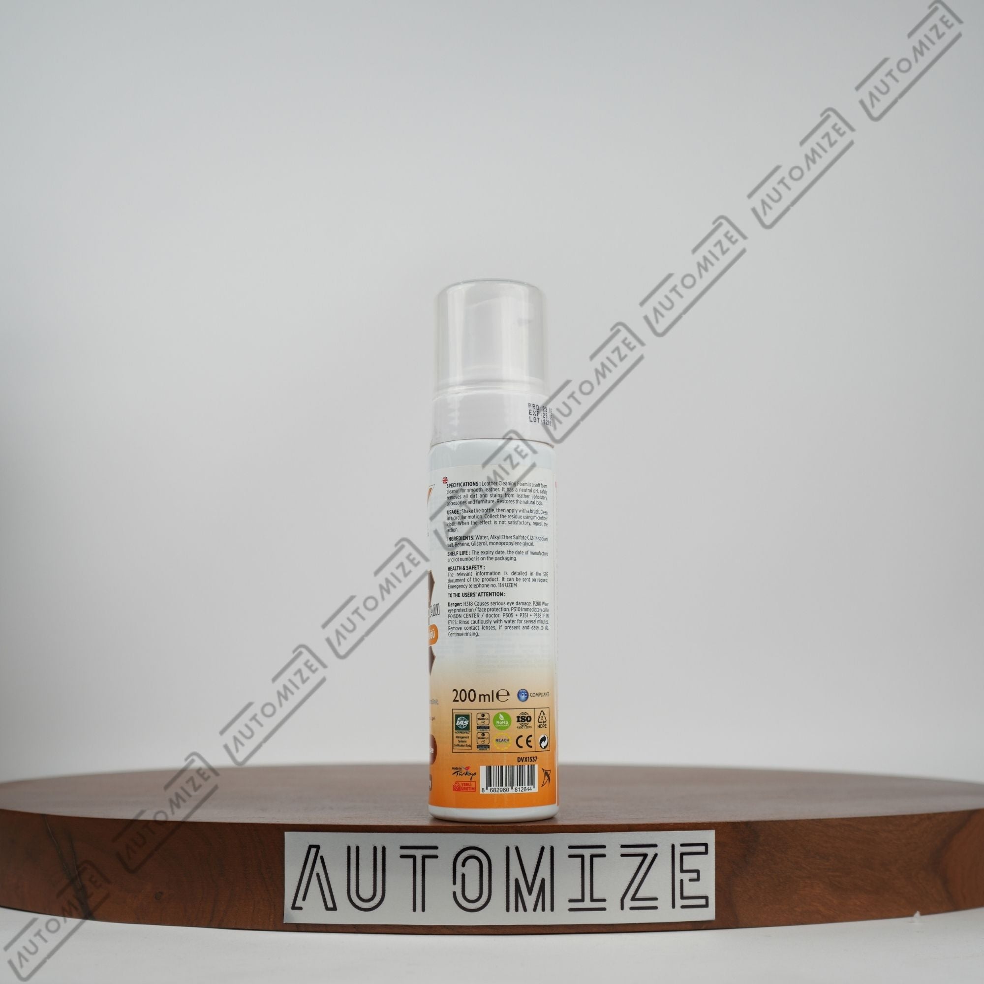 Divortex Leather Care Foam (200ml)
