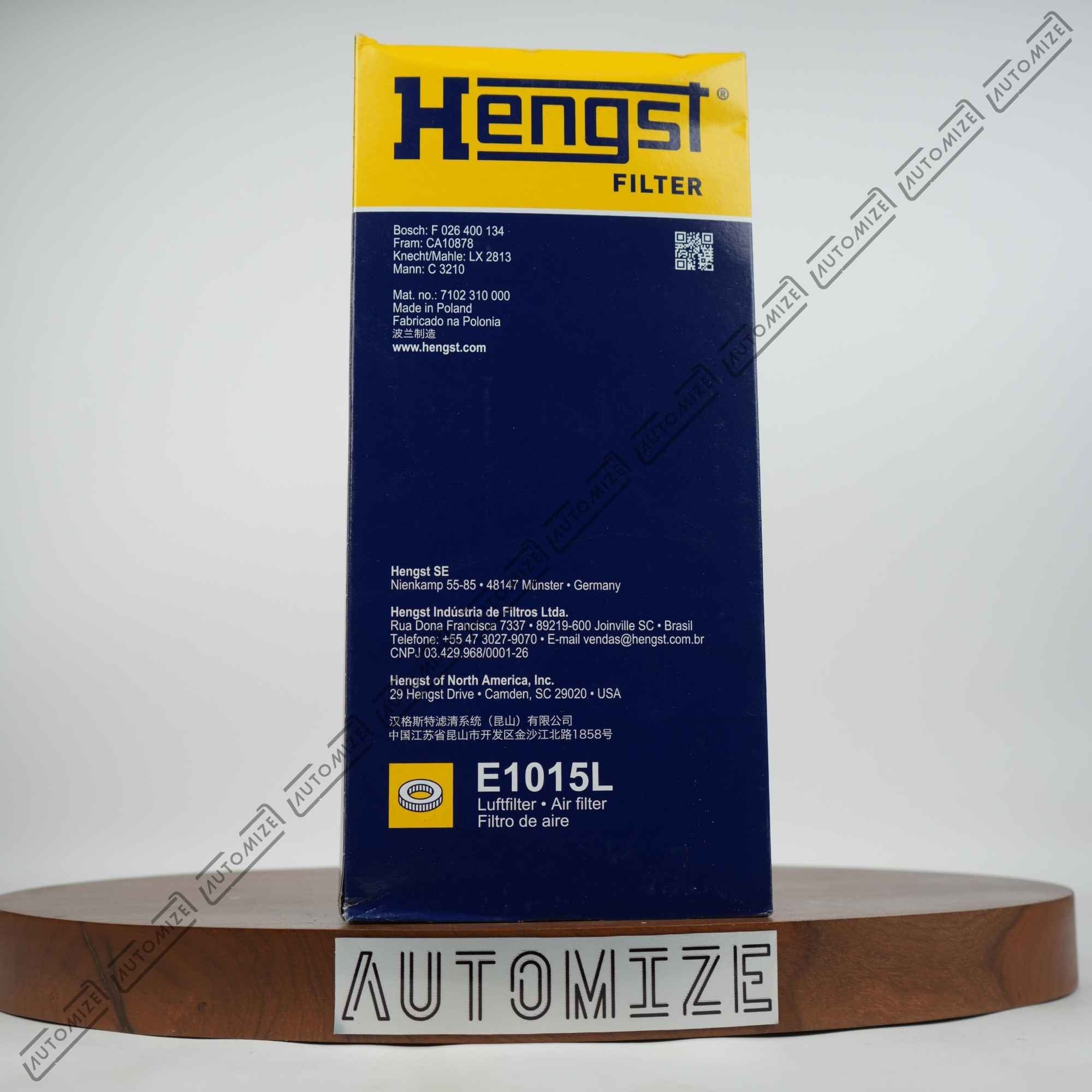 Hengst Air Filter E1015L