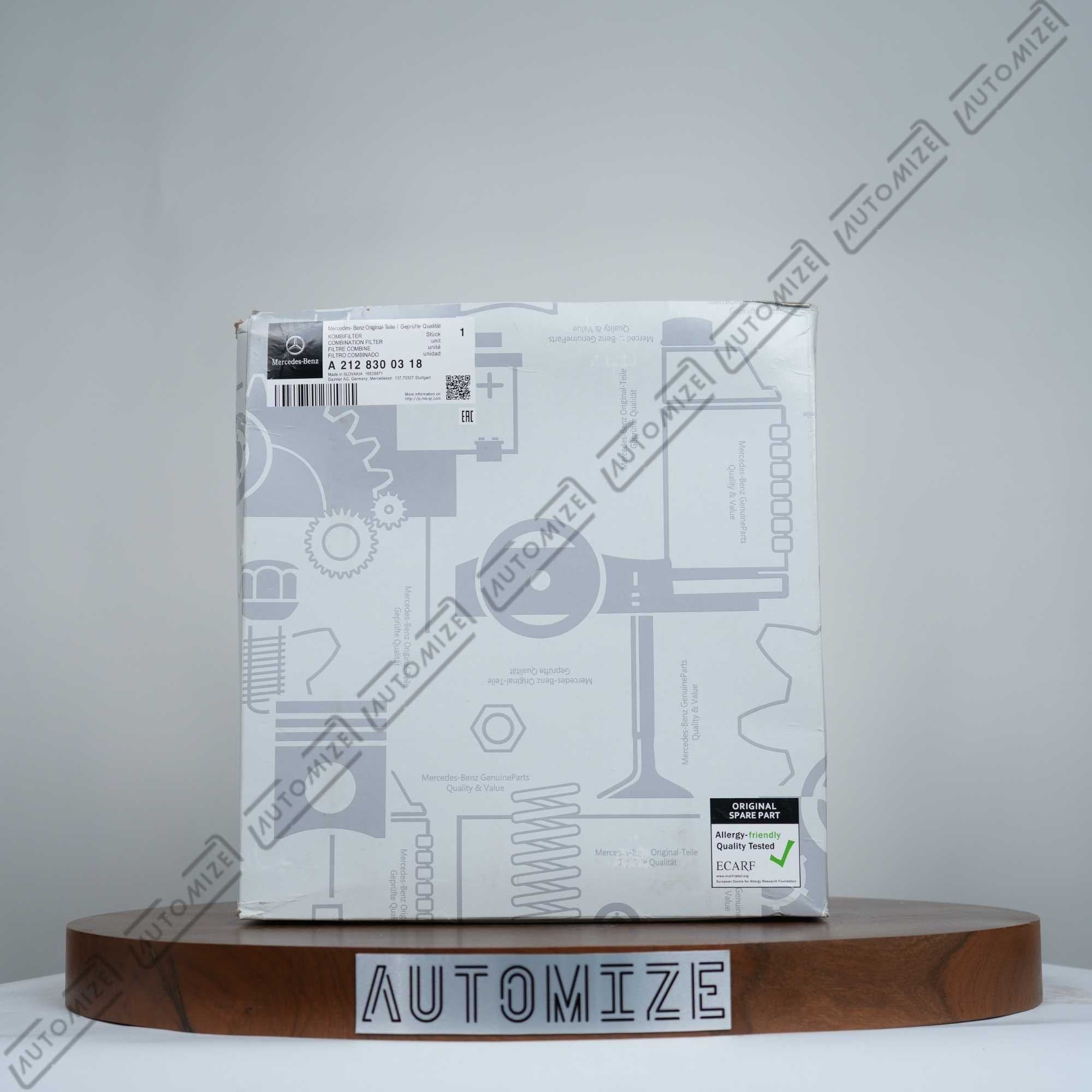 Buy Mercedes-Benz Cabin Air Filter A 212 830 03 18 - Automize.pk