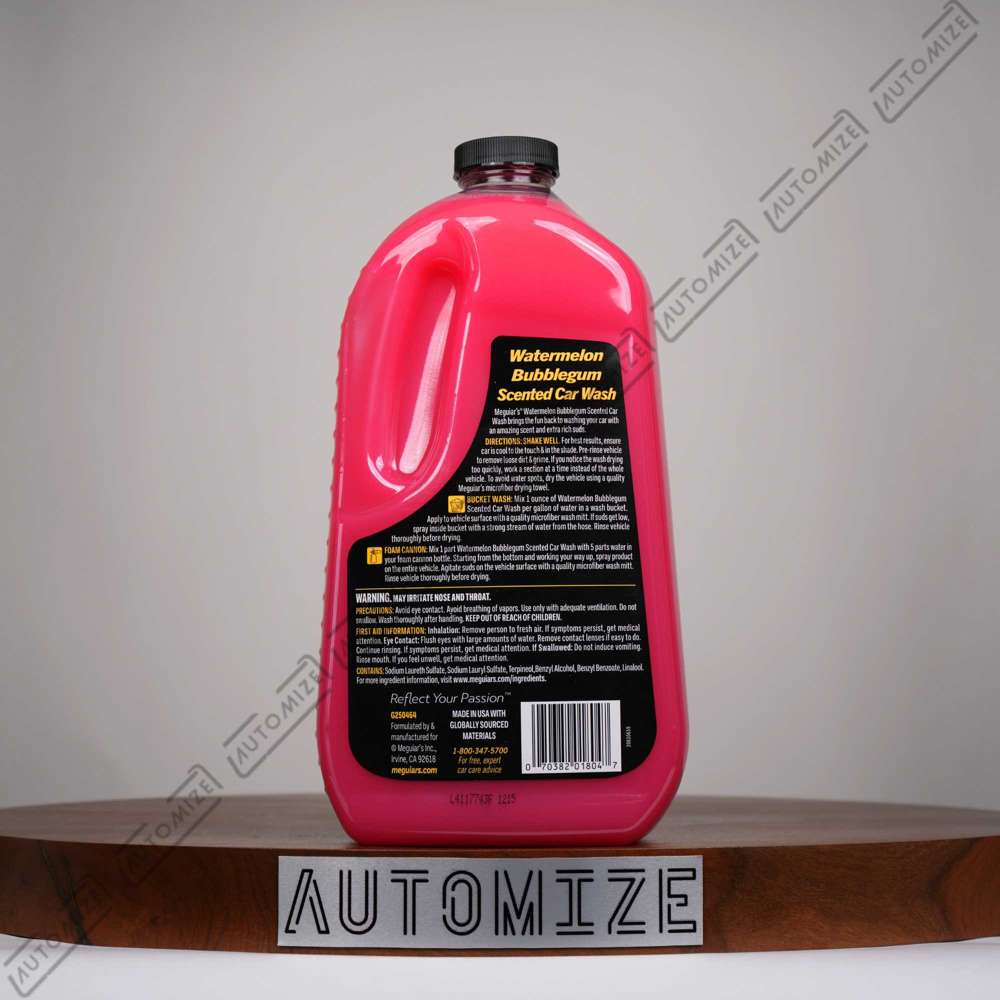 Order Online Meguiar's Watermelon Bubblegum Scented Car Wash (1.89l) in Pakistan | Automize.pk