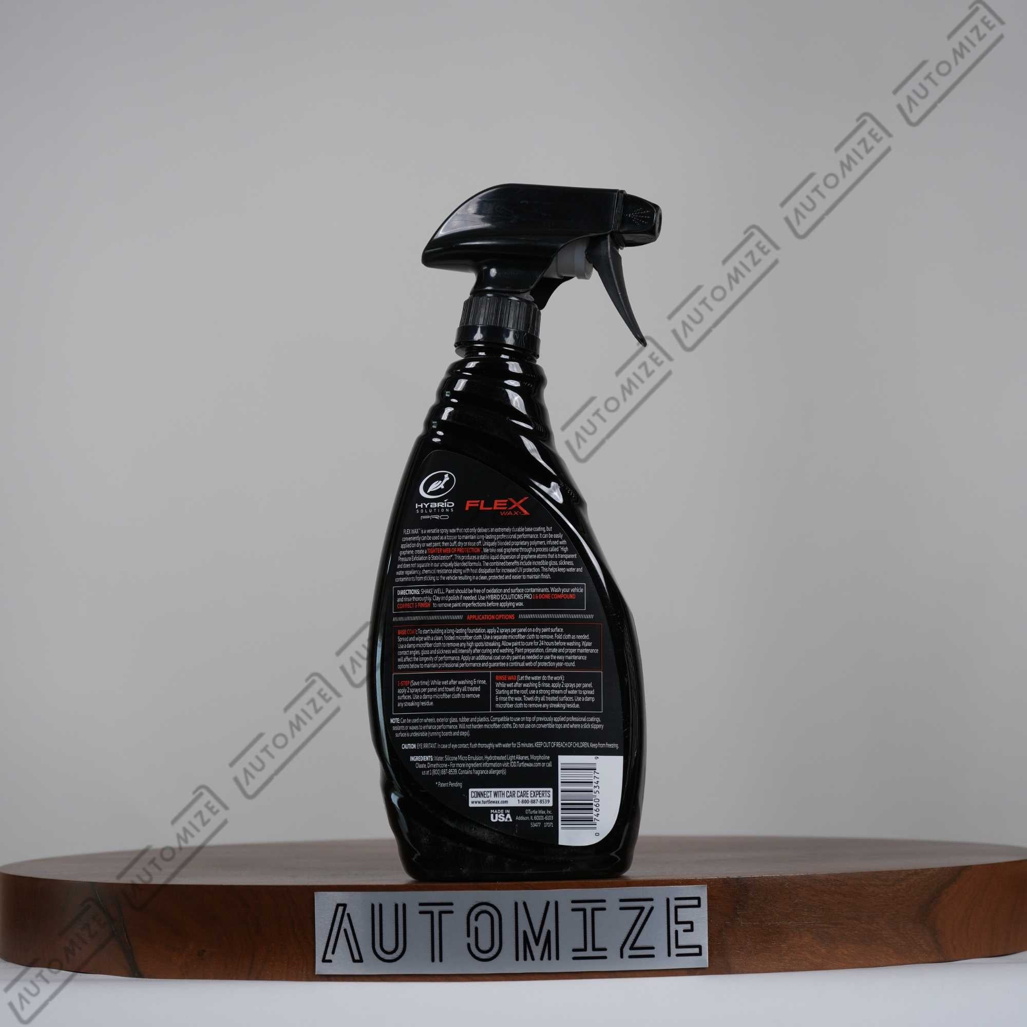 Order Online Turtle Wax Hybrid Solutions Pro Graphene Infused Flex Spray Wax (680ml) at best price in Pakistan