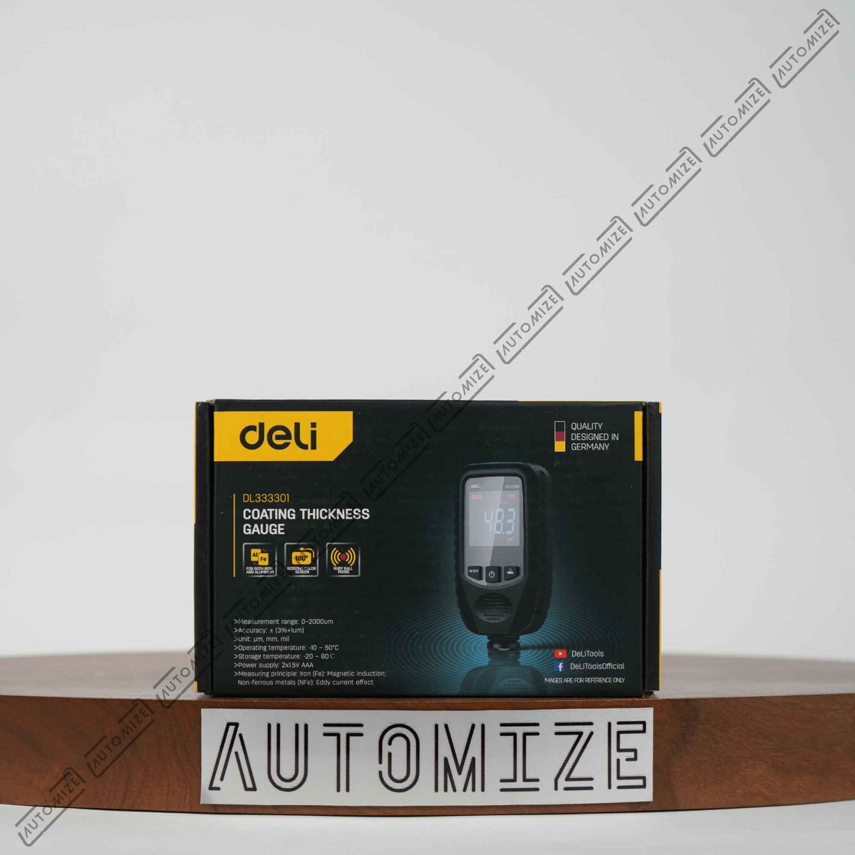 Deli Coating Thickness Gauge DL333301