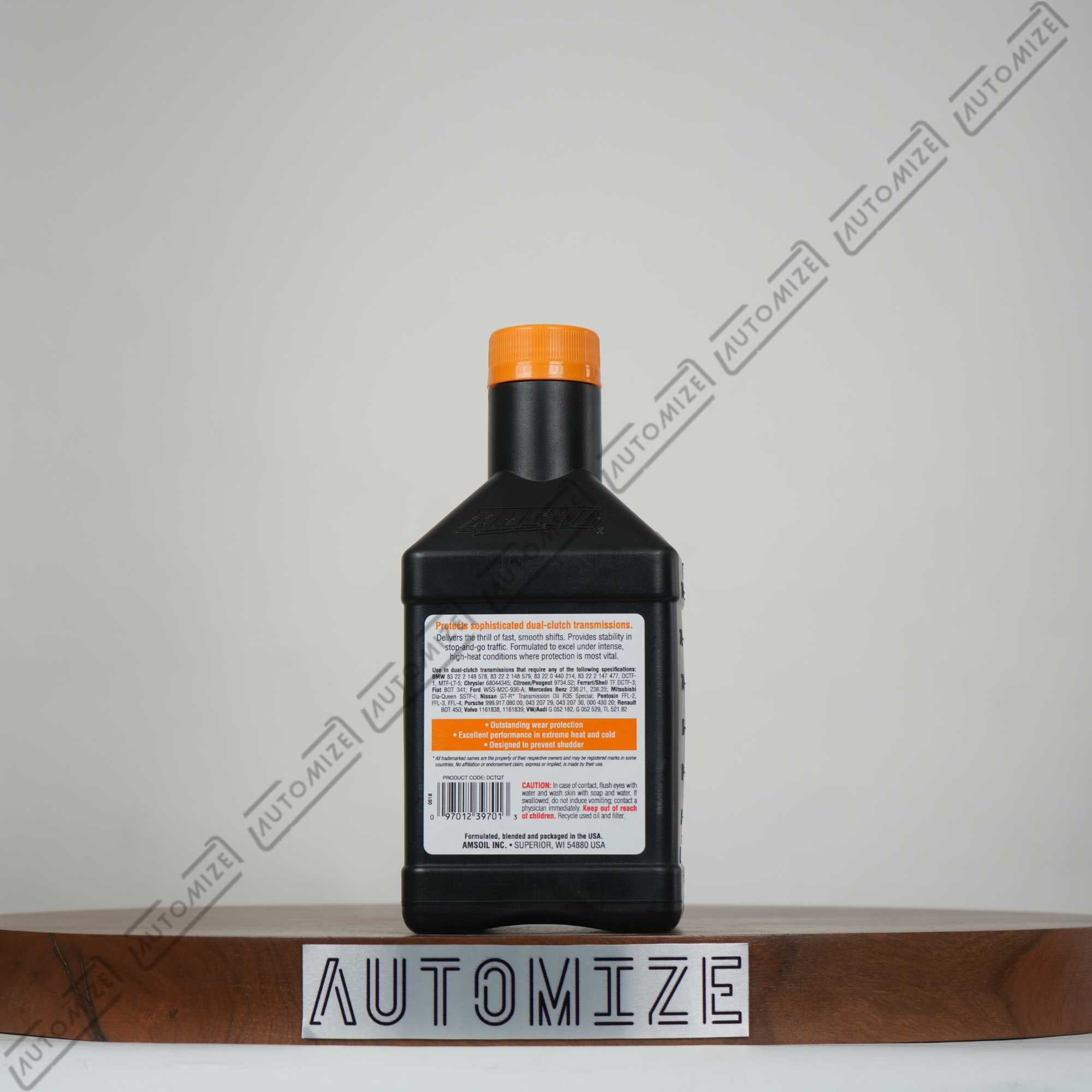 Amsoil 100% Synthetic DCT Dual-Clutch Transmission Fluid SAE (946ml)