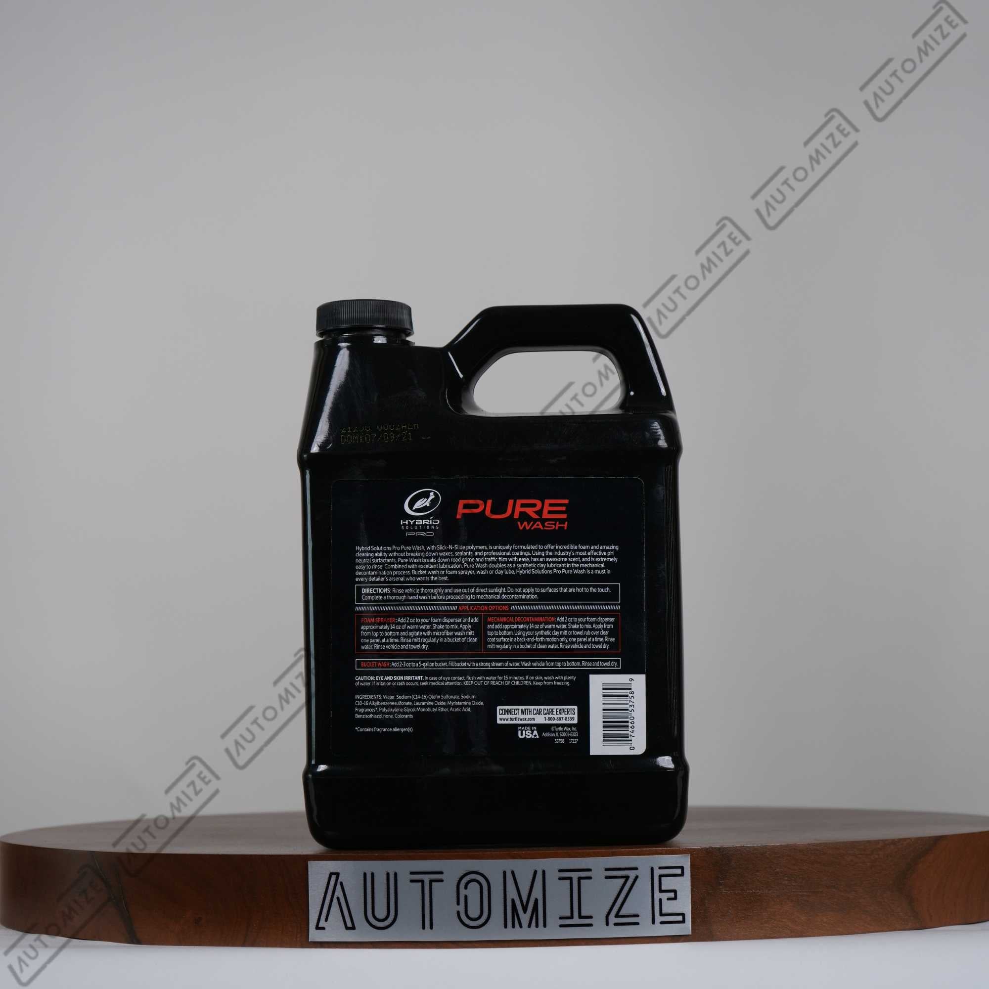 Order Online Turtle Wax Hybrid Solutions Pro Slick-N-Slide Polymers Pure Wash (1.89l) at best price in Pakistan