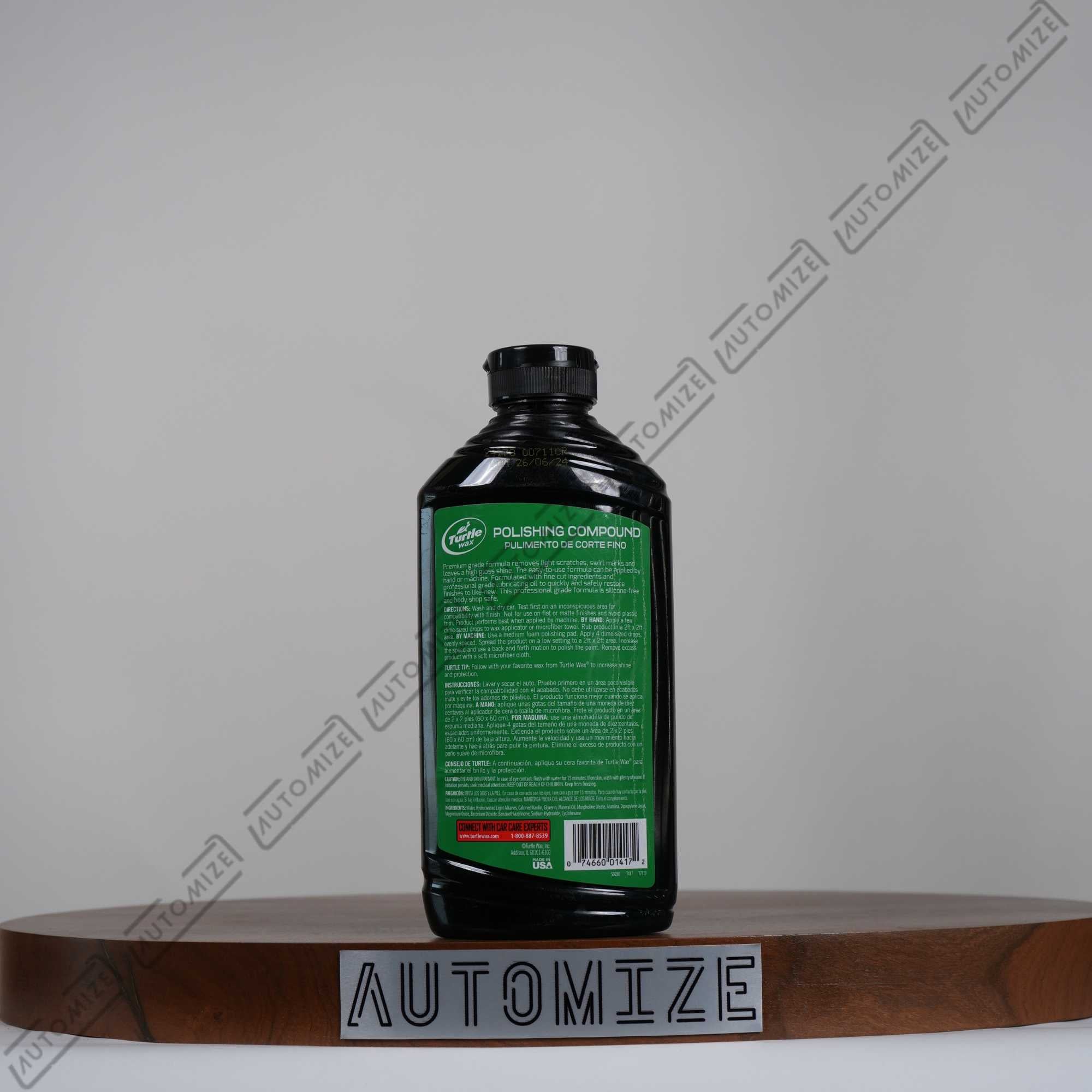 Order Online Turtle Wax Polishing Compound Bottle (532ml) at best price in Pakistan