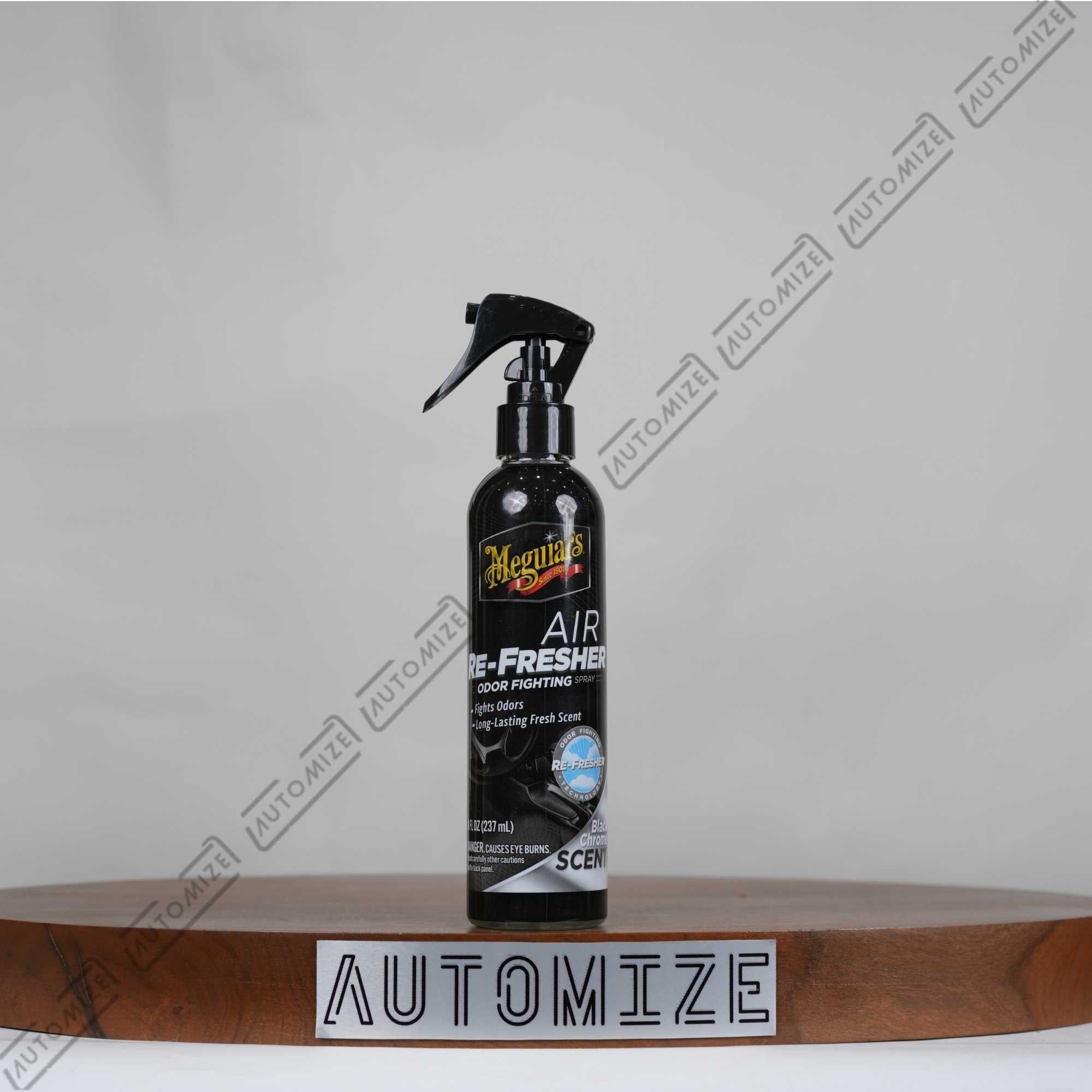 Meguiar's Air Re-Fresher Odor Fighting Spray - Black Chrome Scent (237ml)