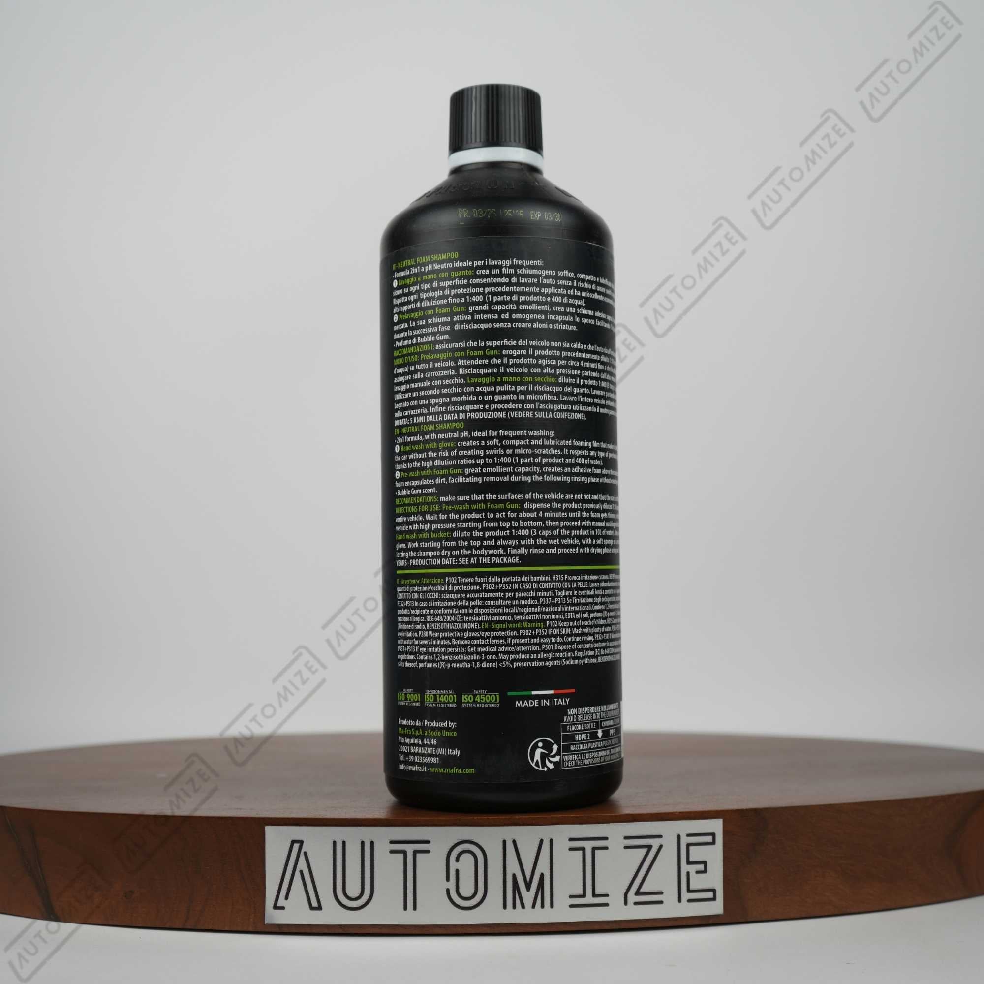 Mafra Maniac Line Neutral Foam Shampoo (500ml)