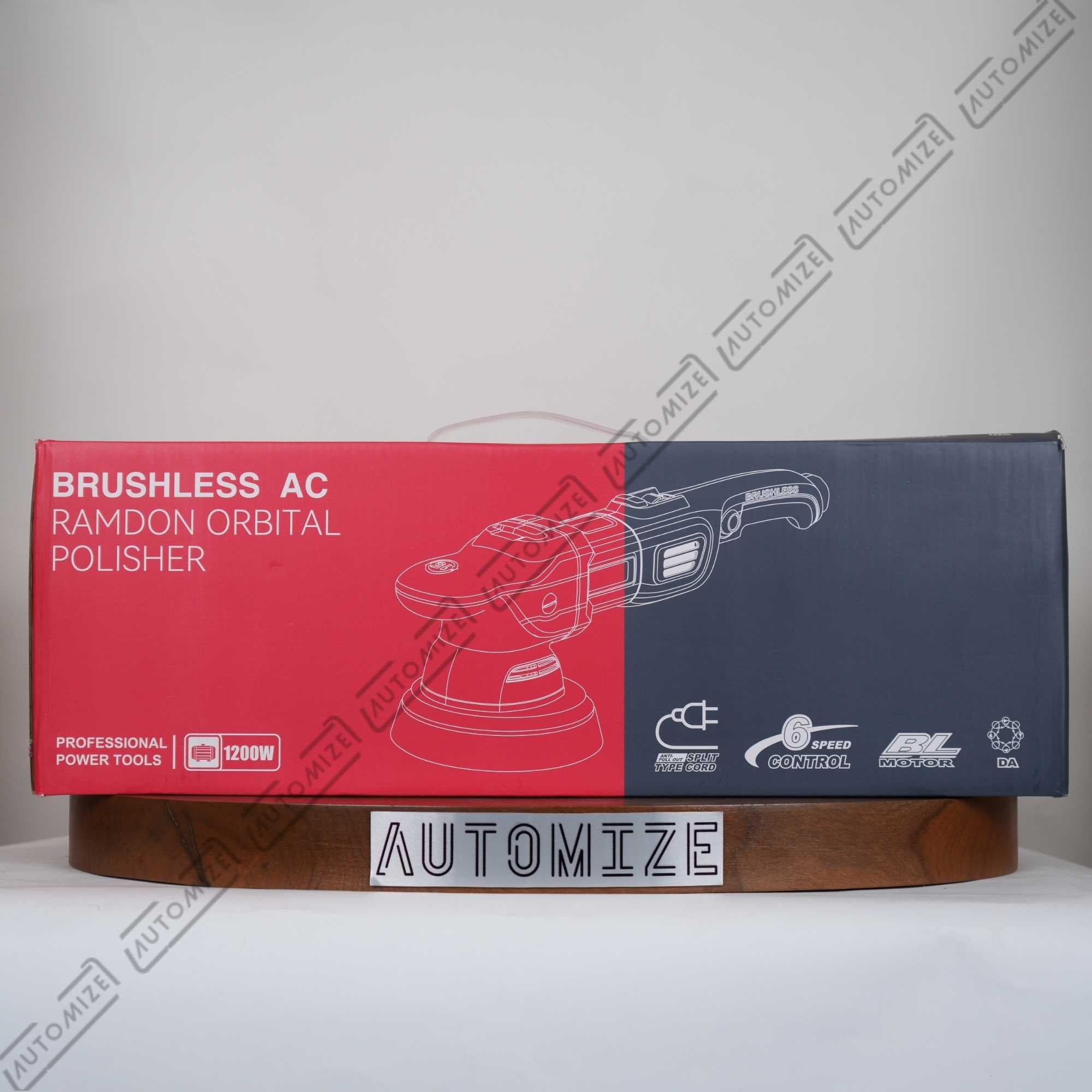 Pioneer 1200W Premium Brushless Dual Action AC Random Orbital Polisher