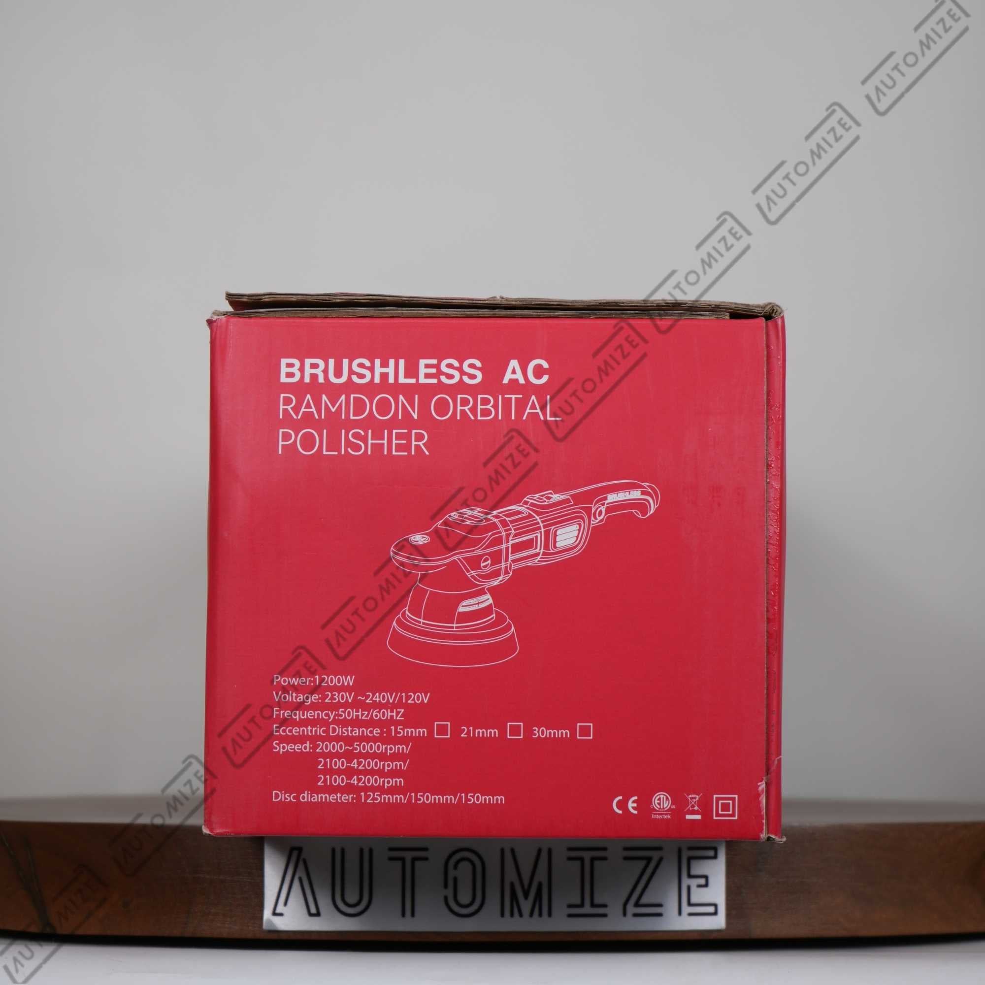 Pioneer 1200W Premium Brushless Dual Action AC Random Orbital Polisher