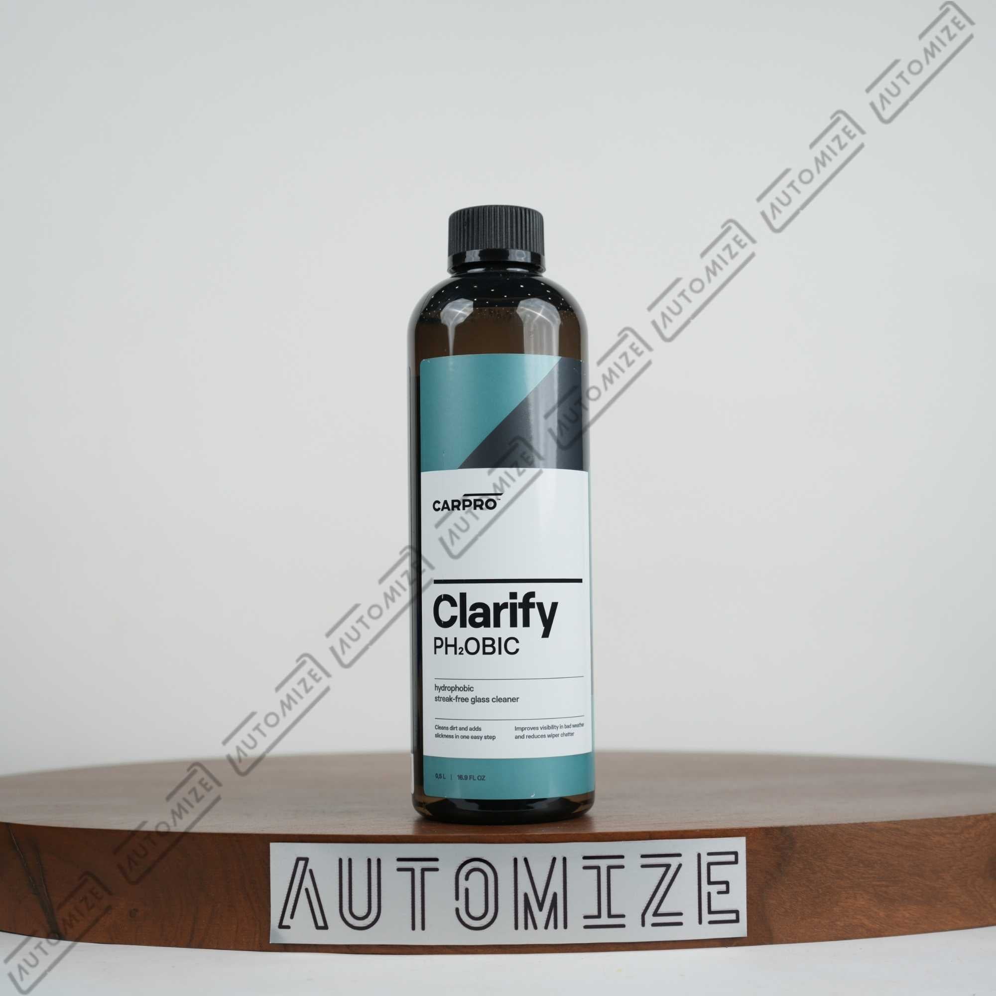 Carpro Clarify PH2OBIC - Hydrophobic Streak Free Glass Cleaner (500ml)