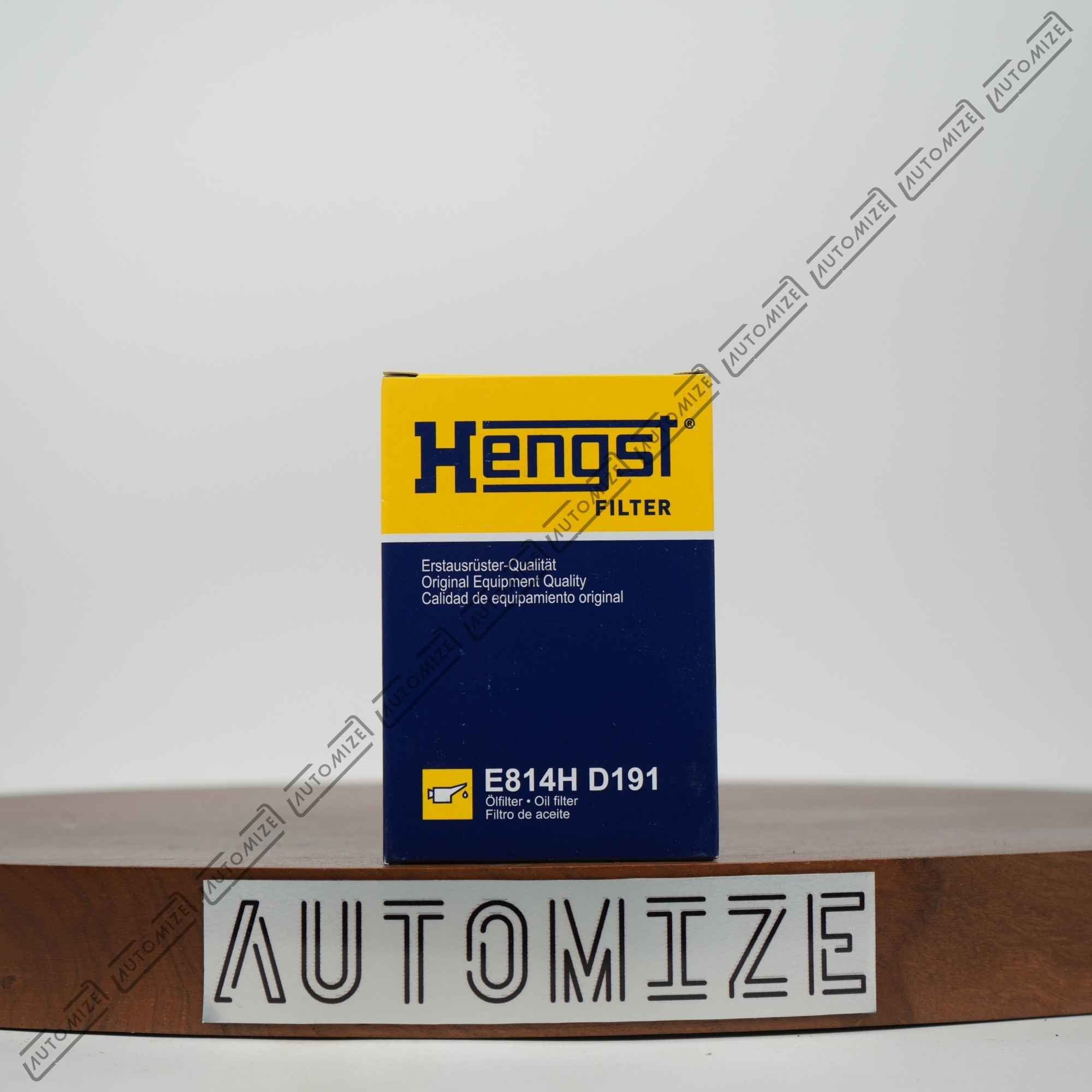 Hengst Oil Filter E814H-D191