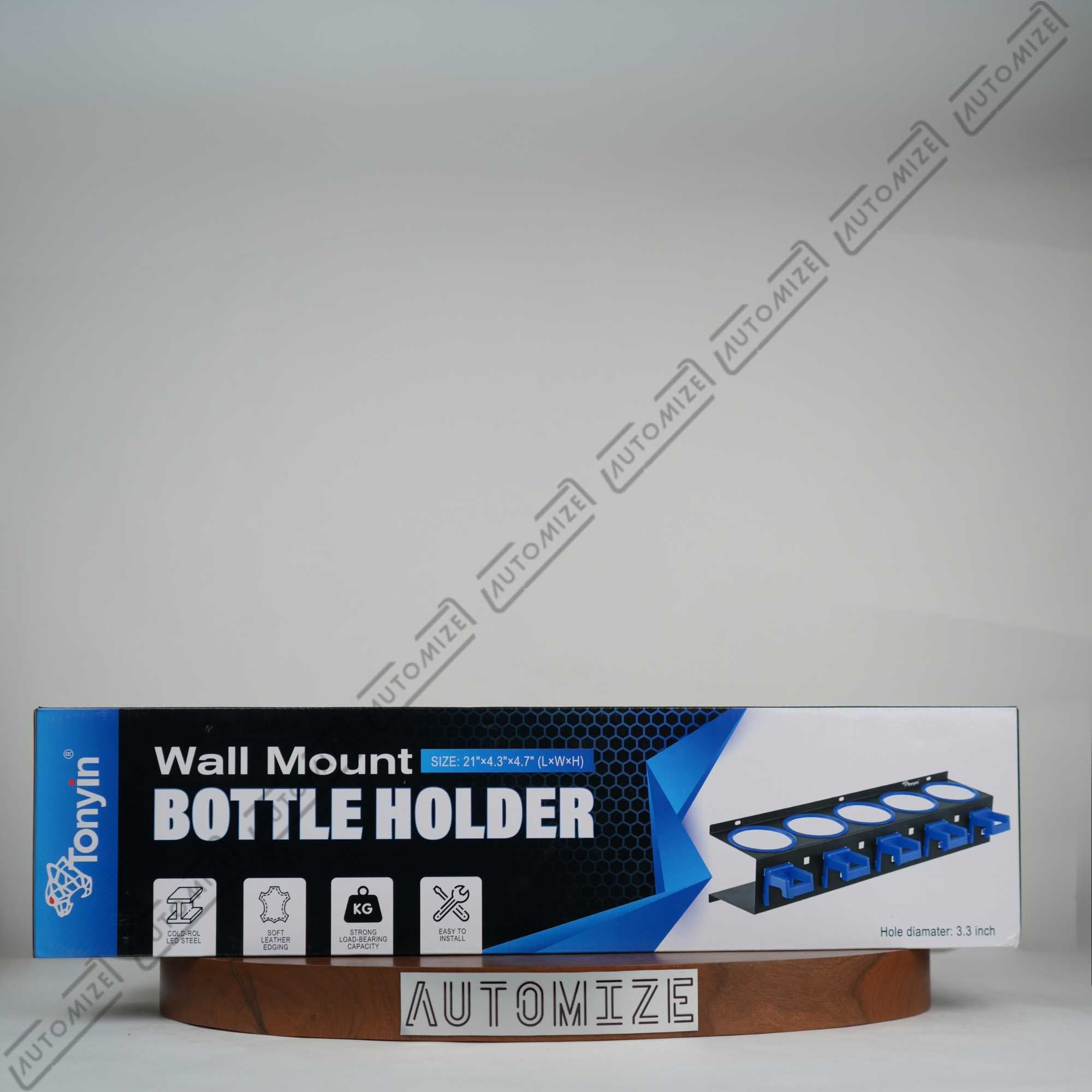 Tonyin Universal Wall Mount Bottle Holder