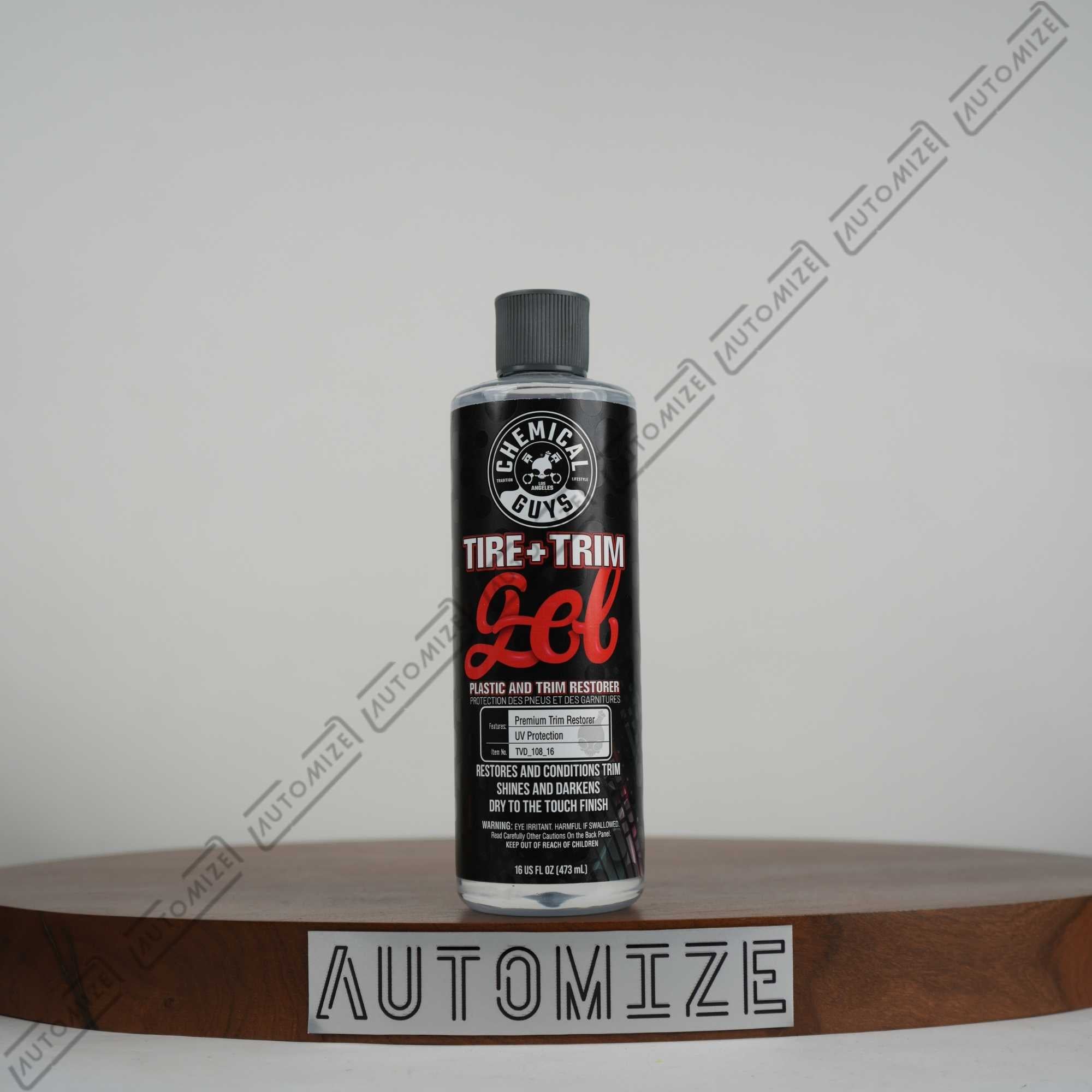 Chemical Guys Tire + Trim Gel Plastic & Trim Restorer (473ml)