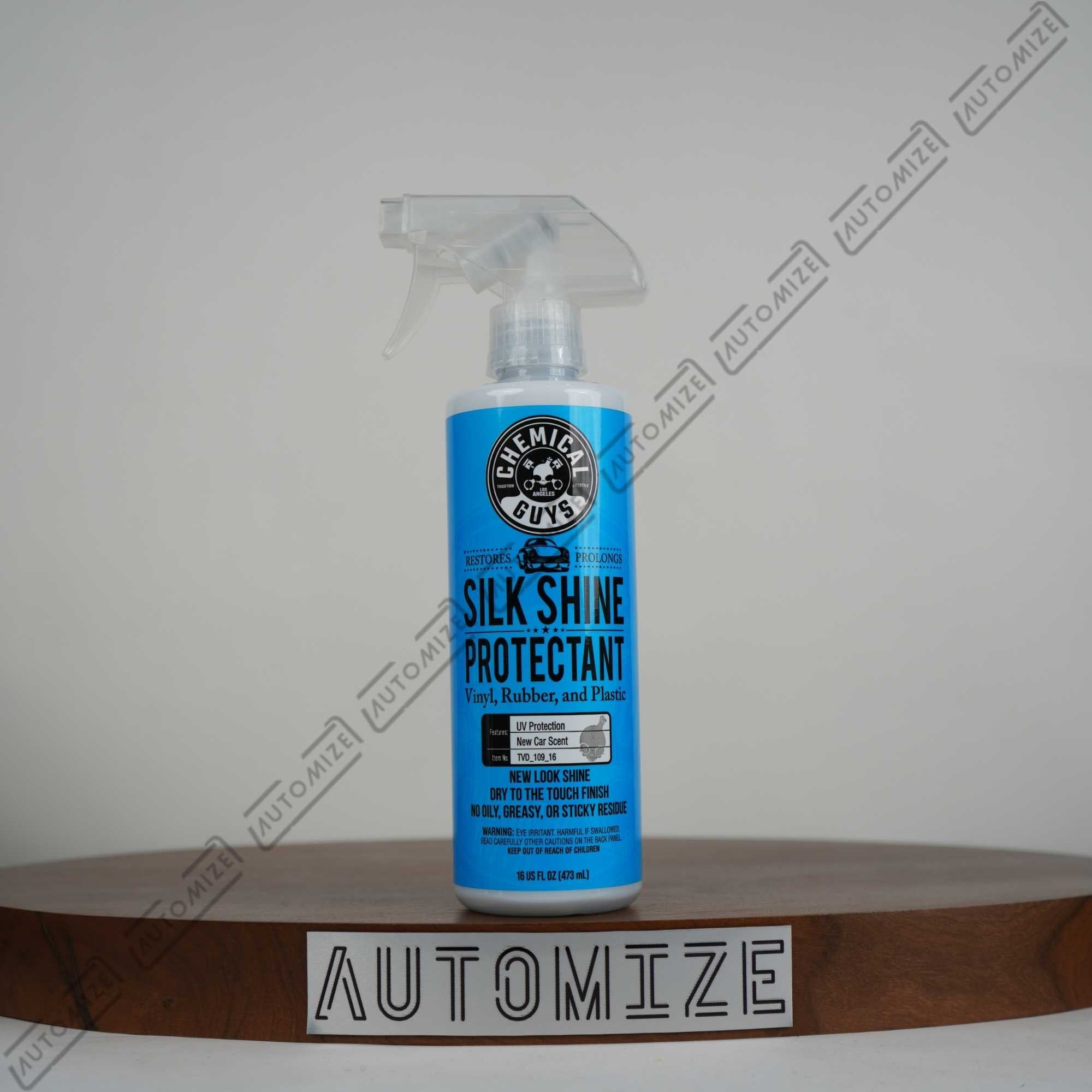 Chemical Guys Silk Shine Protectant for Vinyl, Rubber & Plastic (473ml)