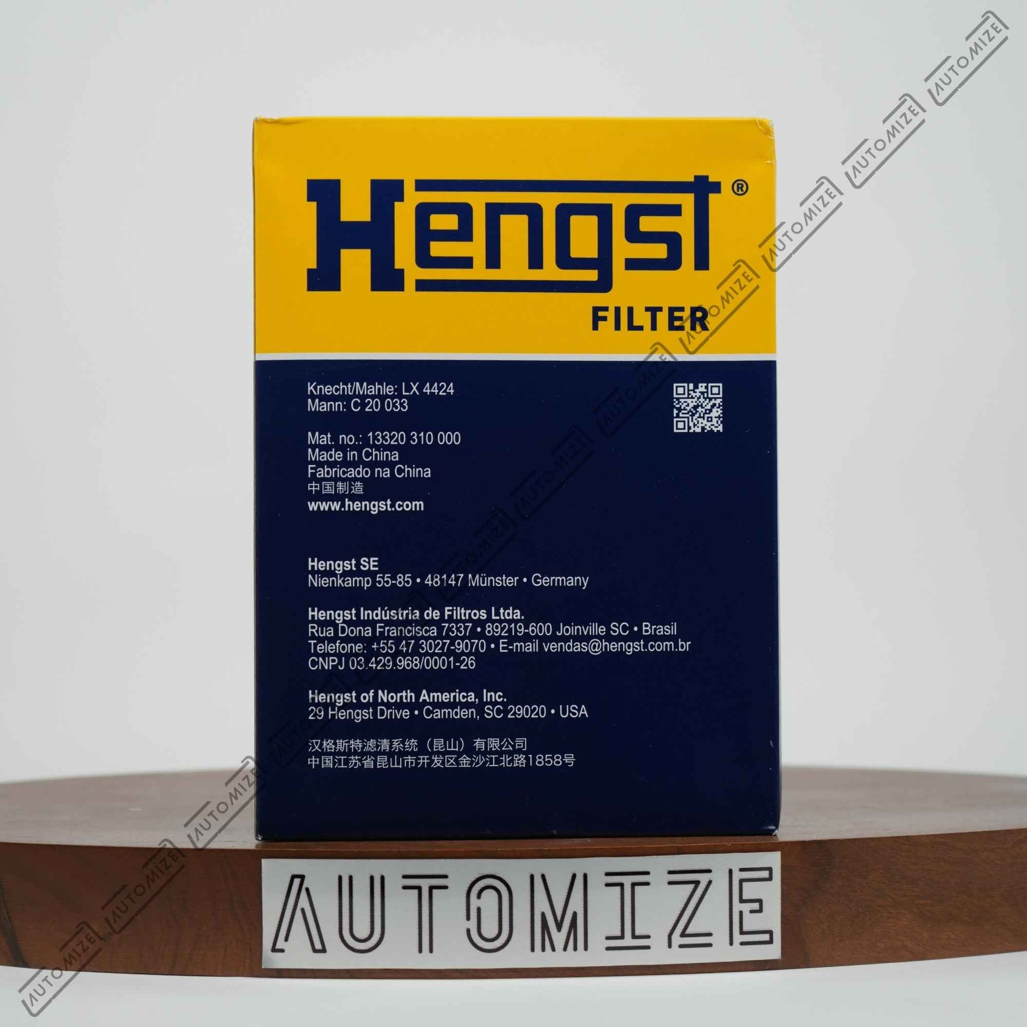 Hengst Air Filter E2529L