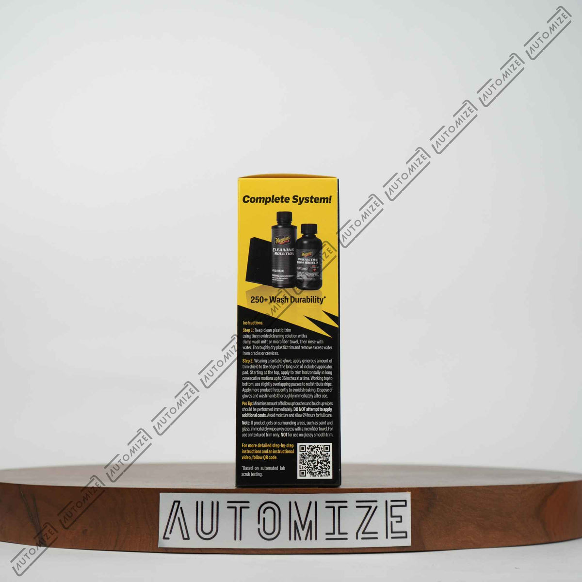 Meguiar's Heavy Duty Trim Restoration Kit