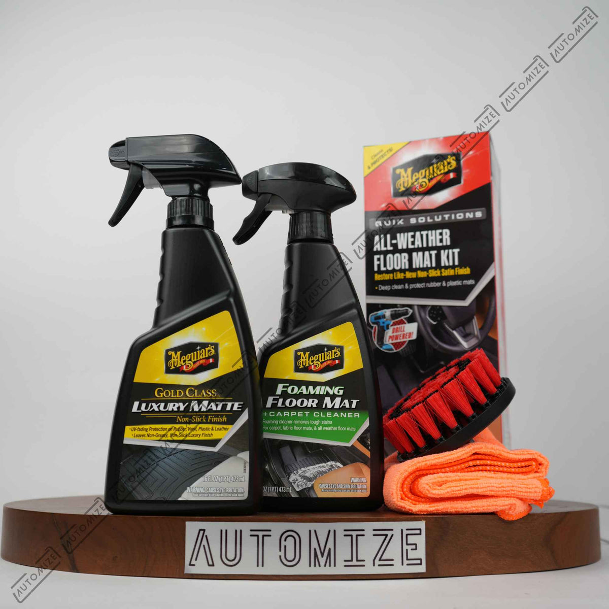 Meguiar's Quik Solutions - All Weather Floor Mat Kit