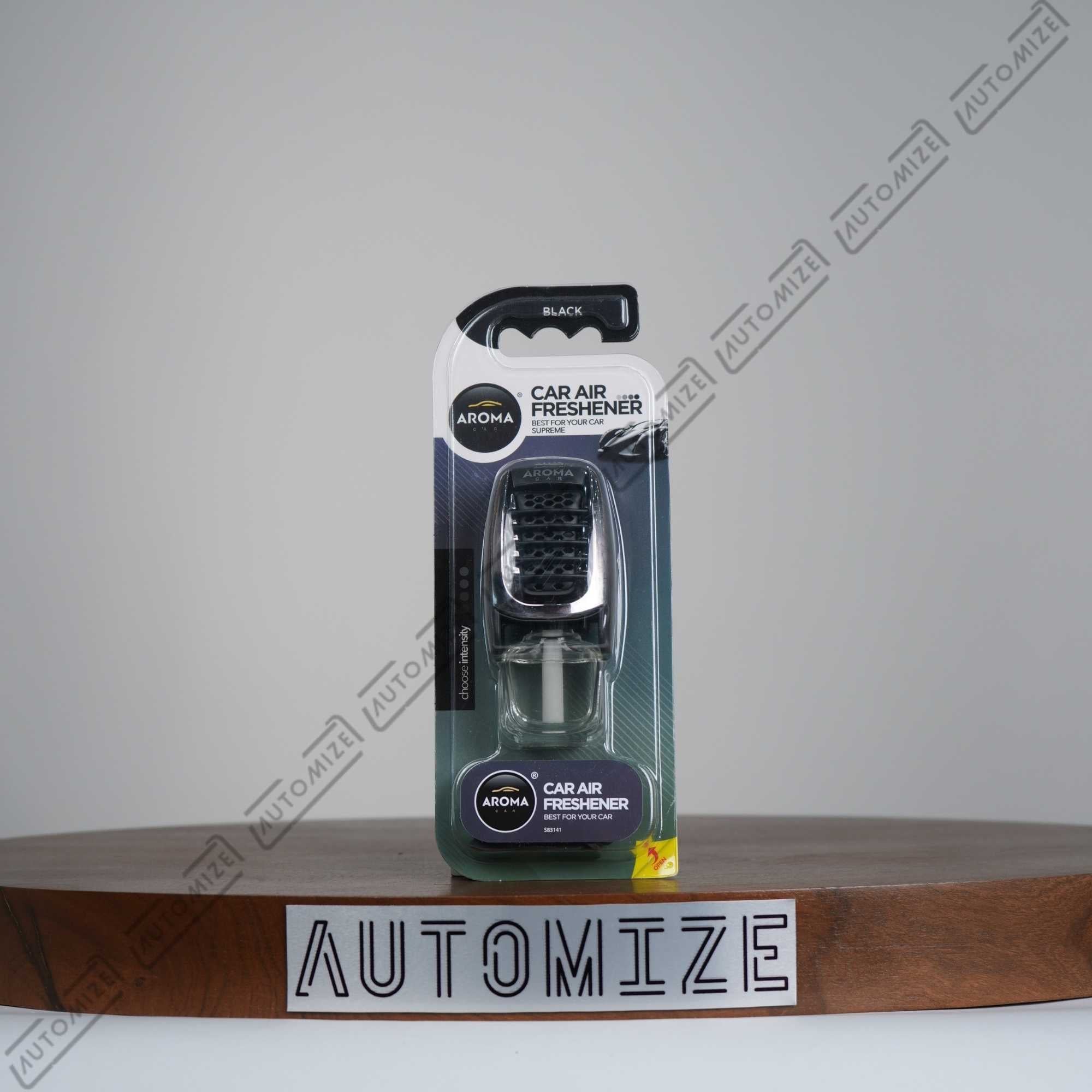 Aroma Car Air Freshener Supreme - Black