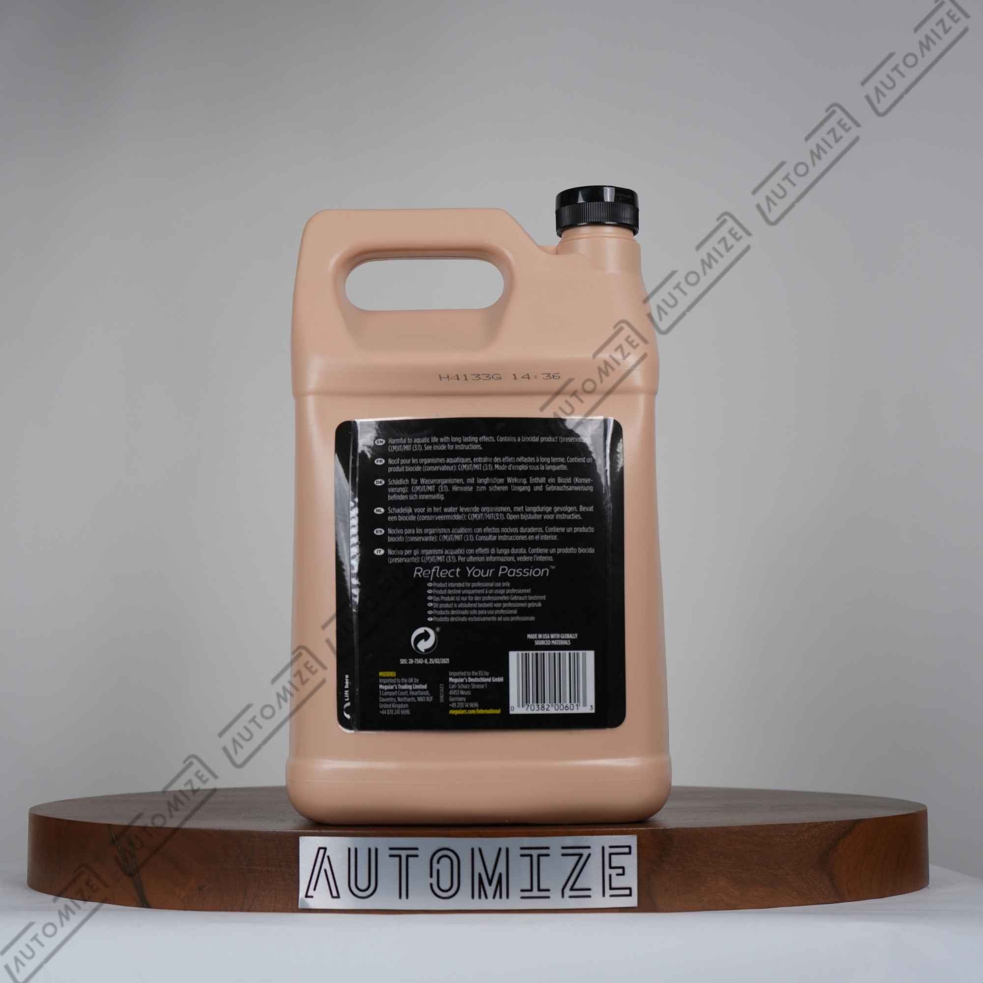 Meguiar's Mirror Glaze Professional Foam-Cut Compound (3.79l)