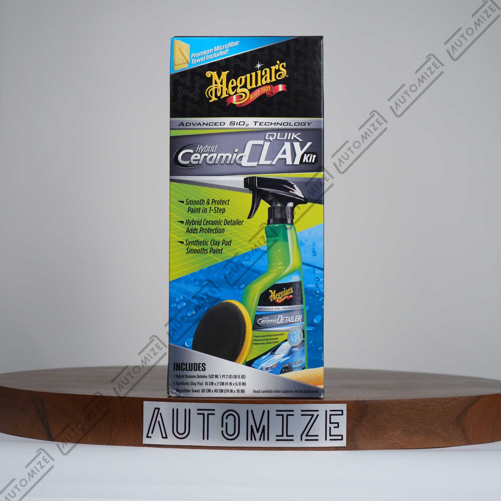 Meguiar's Hybrid Ceramic Quik Clay Kit