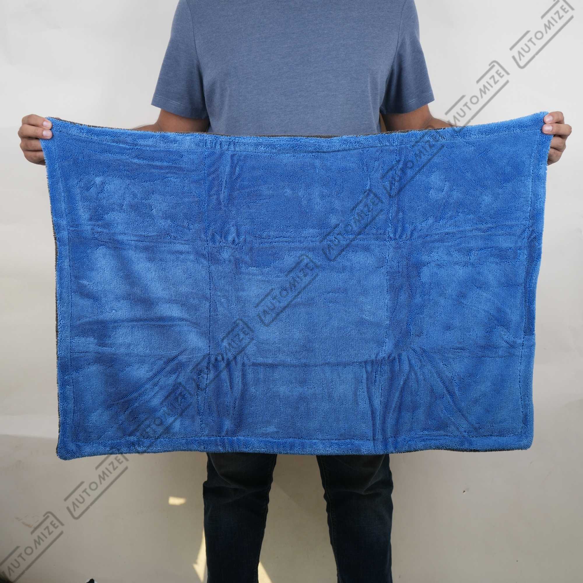 Automize Detailing Ultra Premium 1200 GSM Twisted Loop Double Sided Drying Towel 60*90