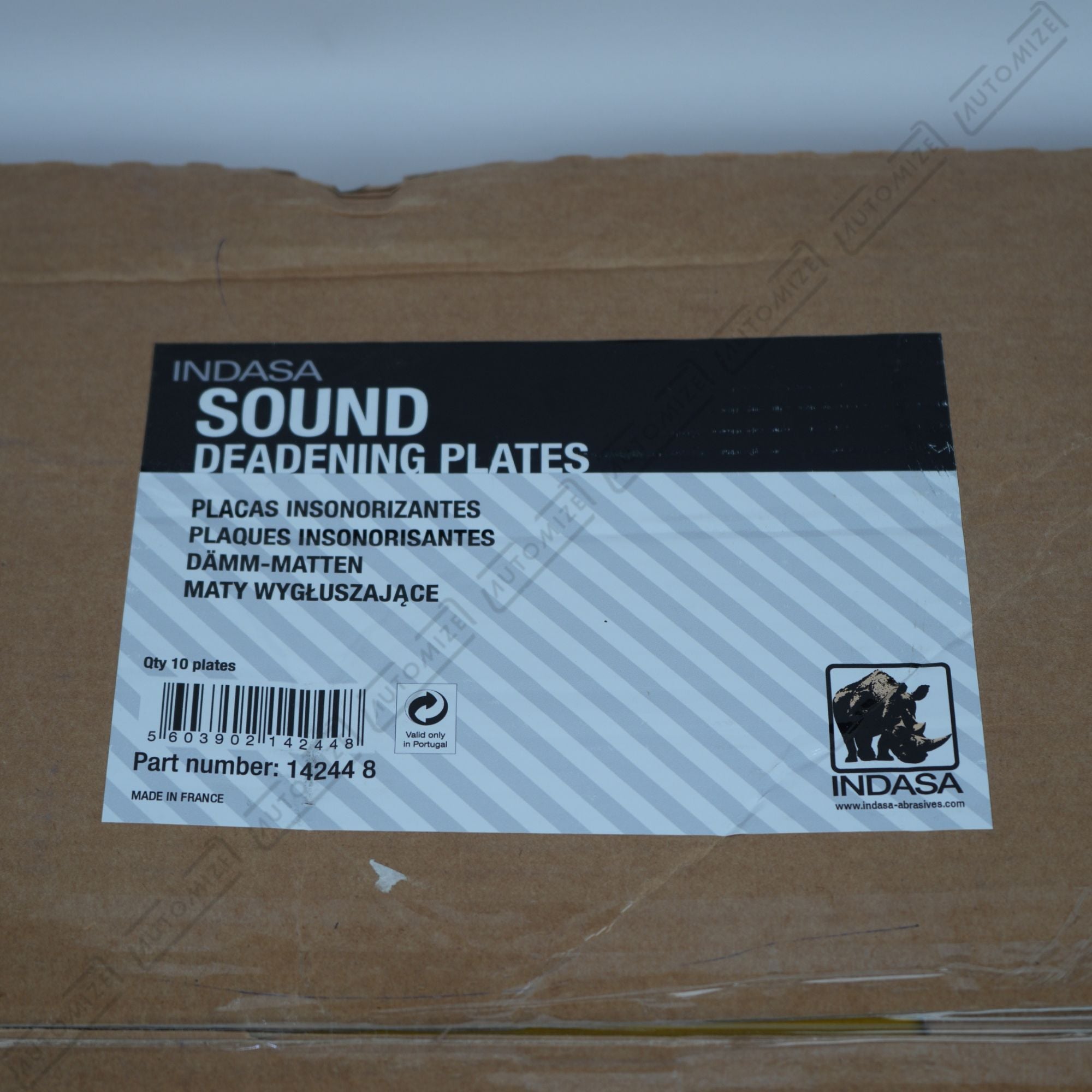 Indasa Sound Deadening Plates (Pack of 10)