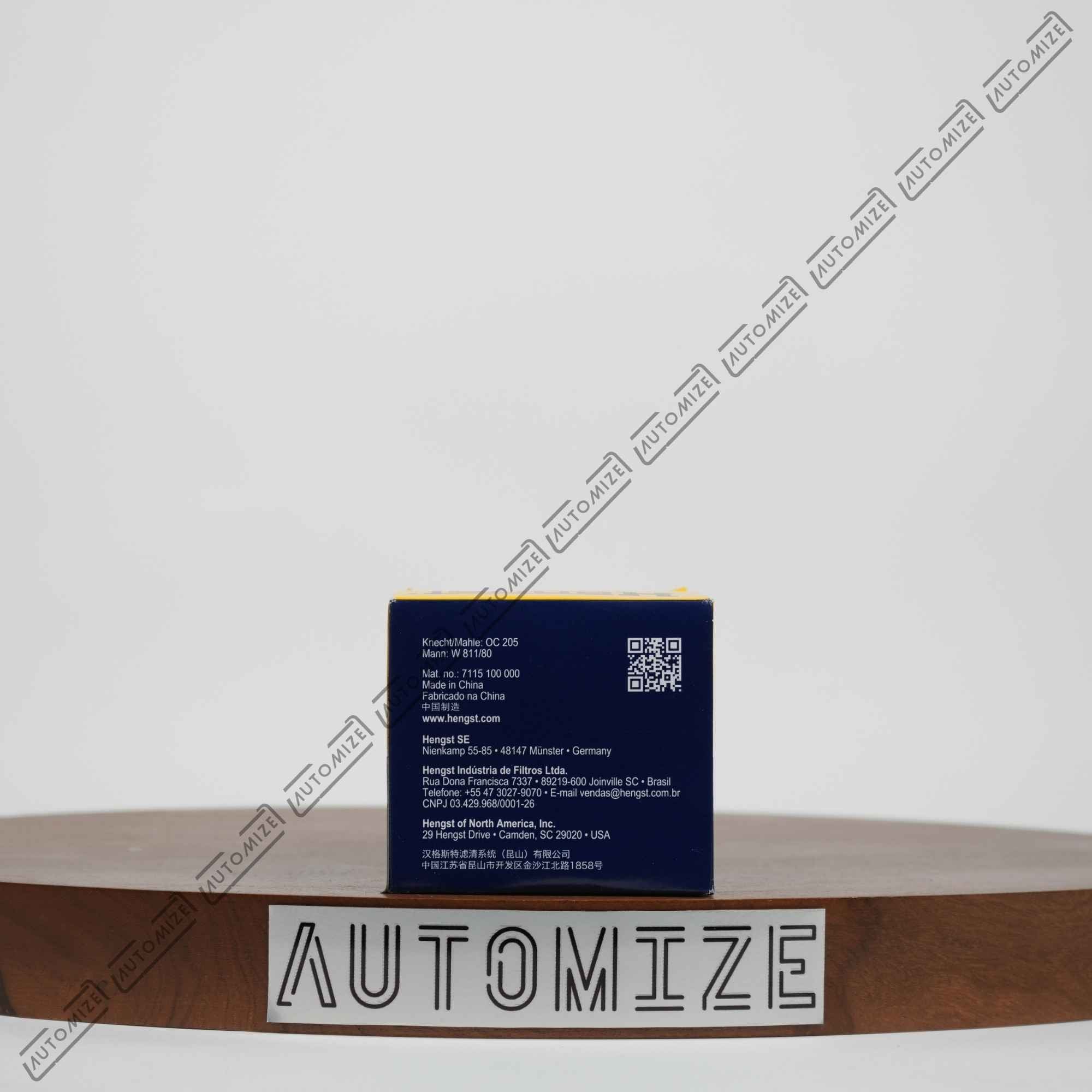 Hengst Oil Filter H13W01