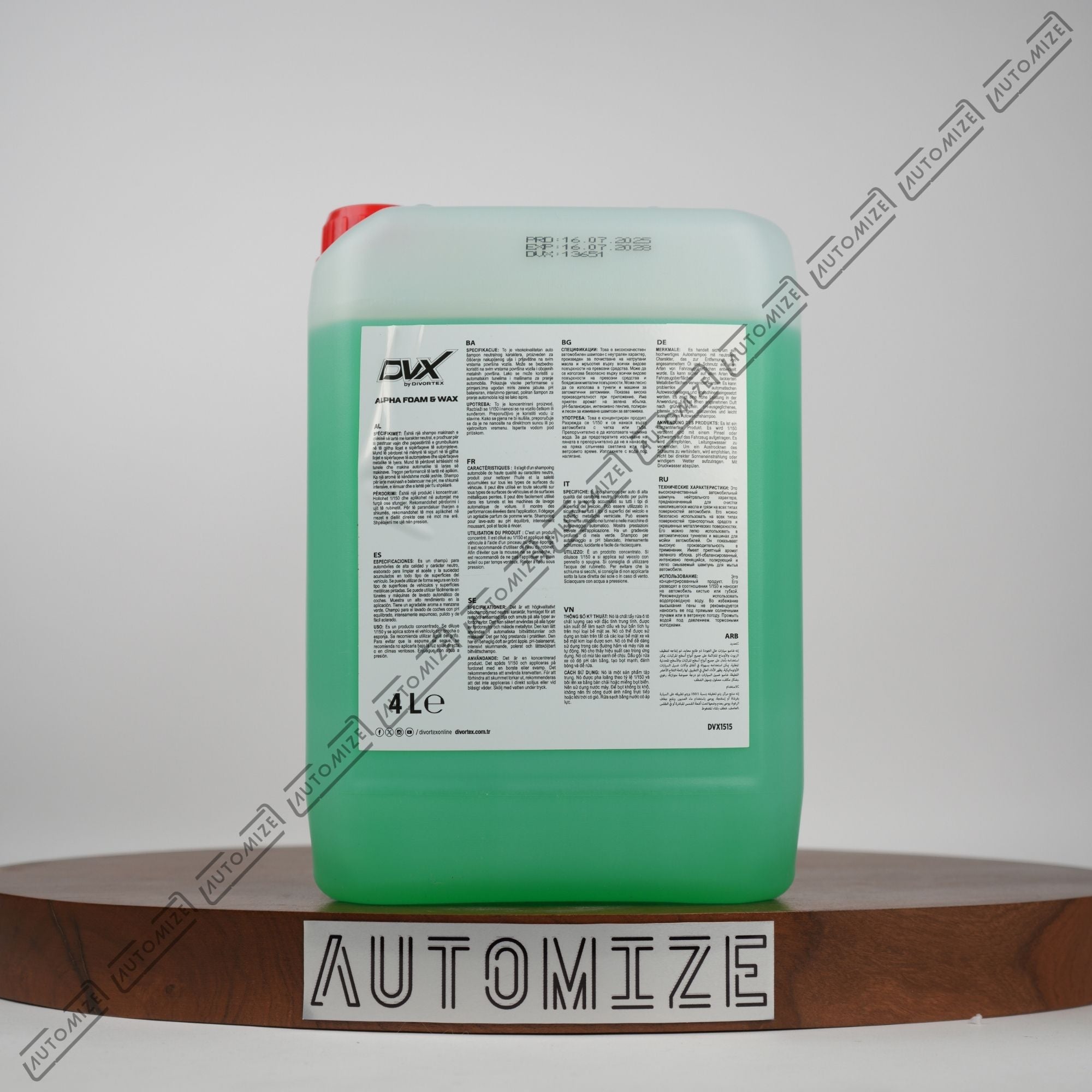 Divortex Alpha Foam Wax Shampoo