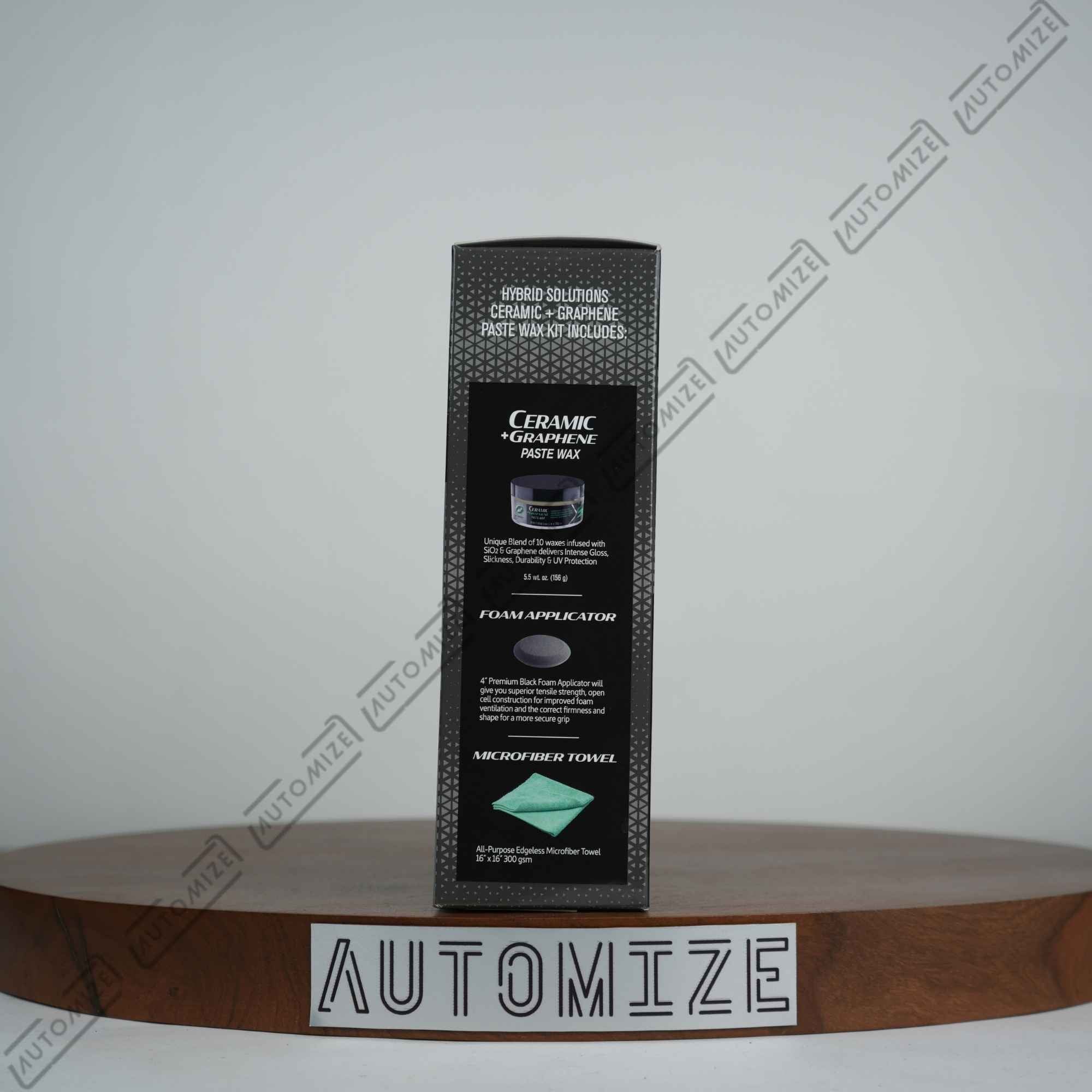 Turtle Wax Hybrid Solutions Ceramic+Graphene Paste Wax Kit