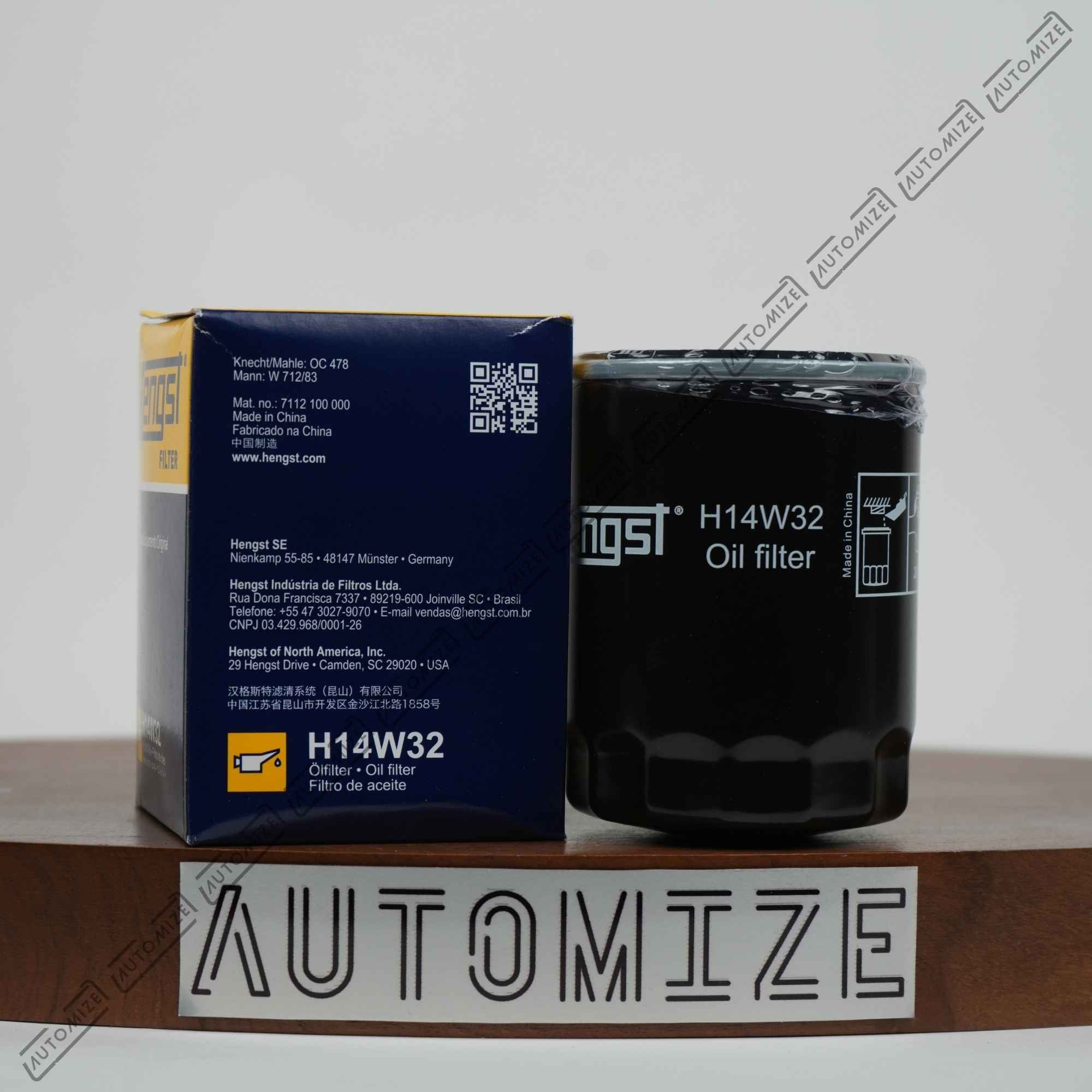Hengst Oil Filter H14W32
